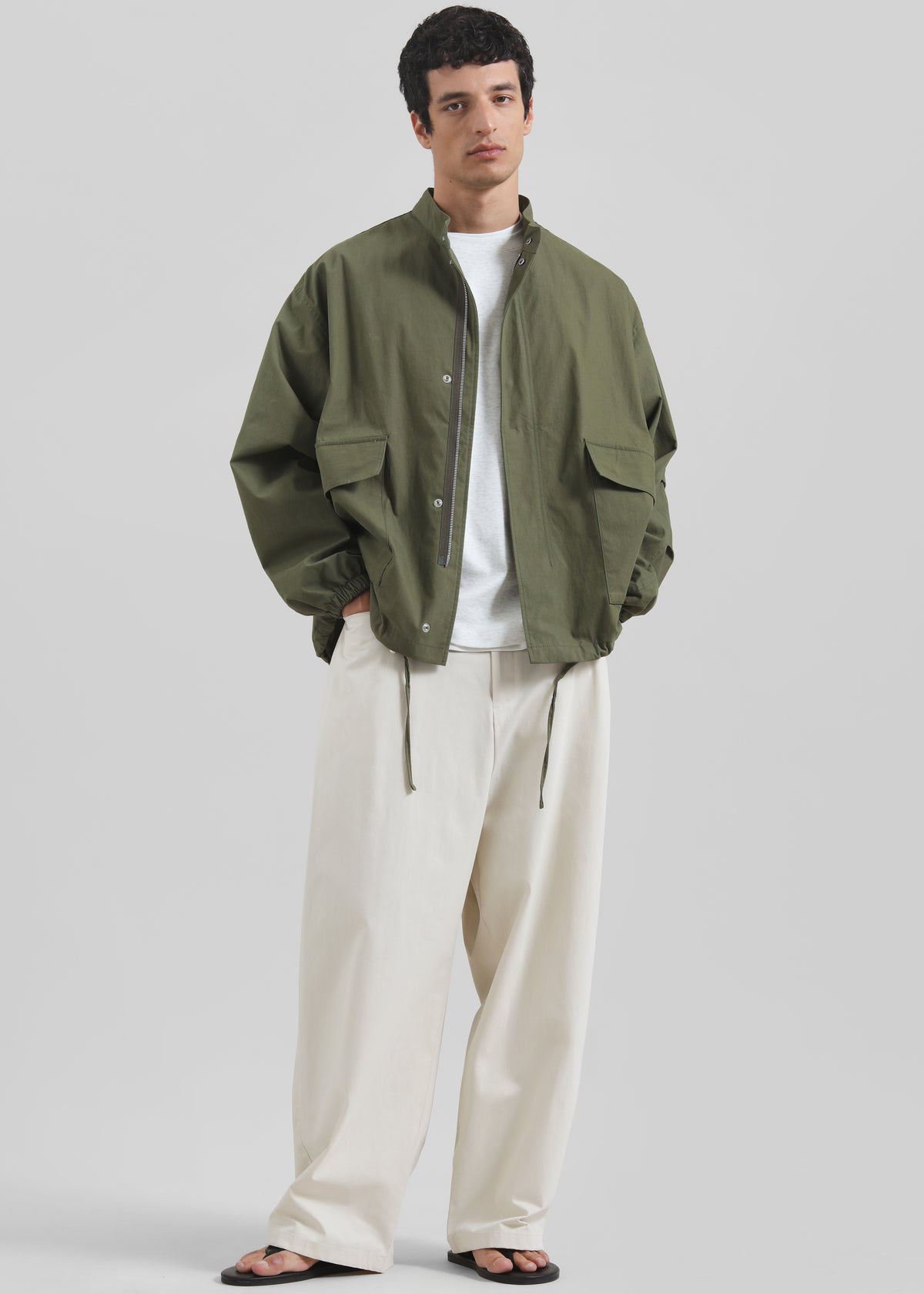 Lowan Cargo Jacket - Olive - 2