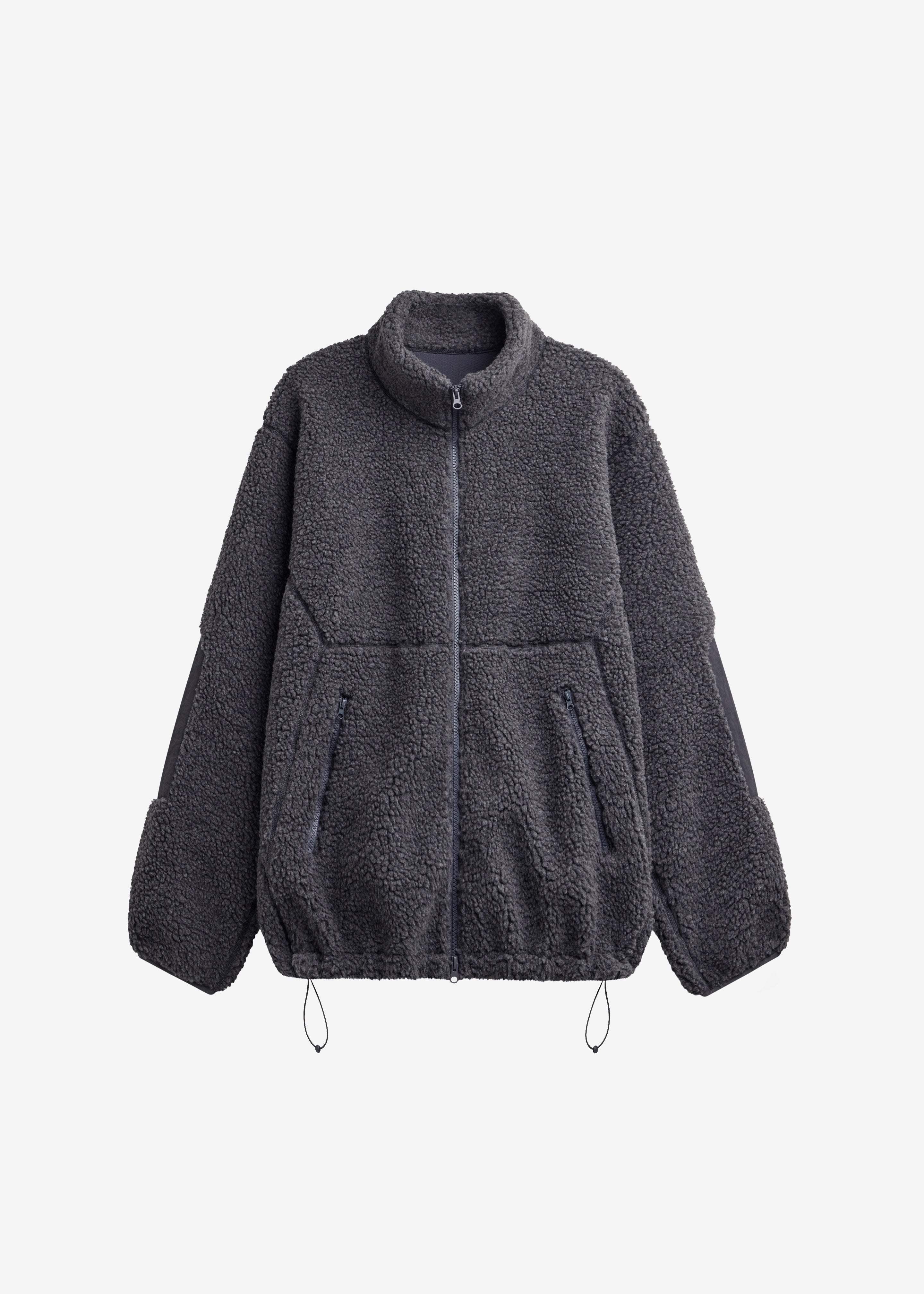 Lucan Fleece Jacket - Grey - 8