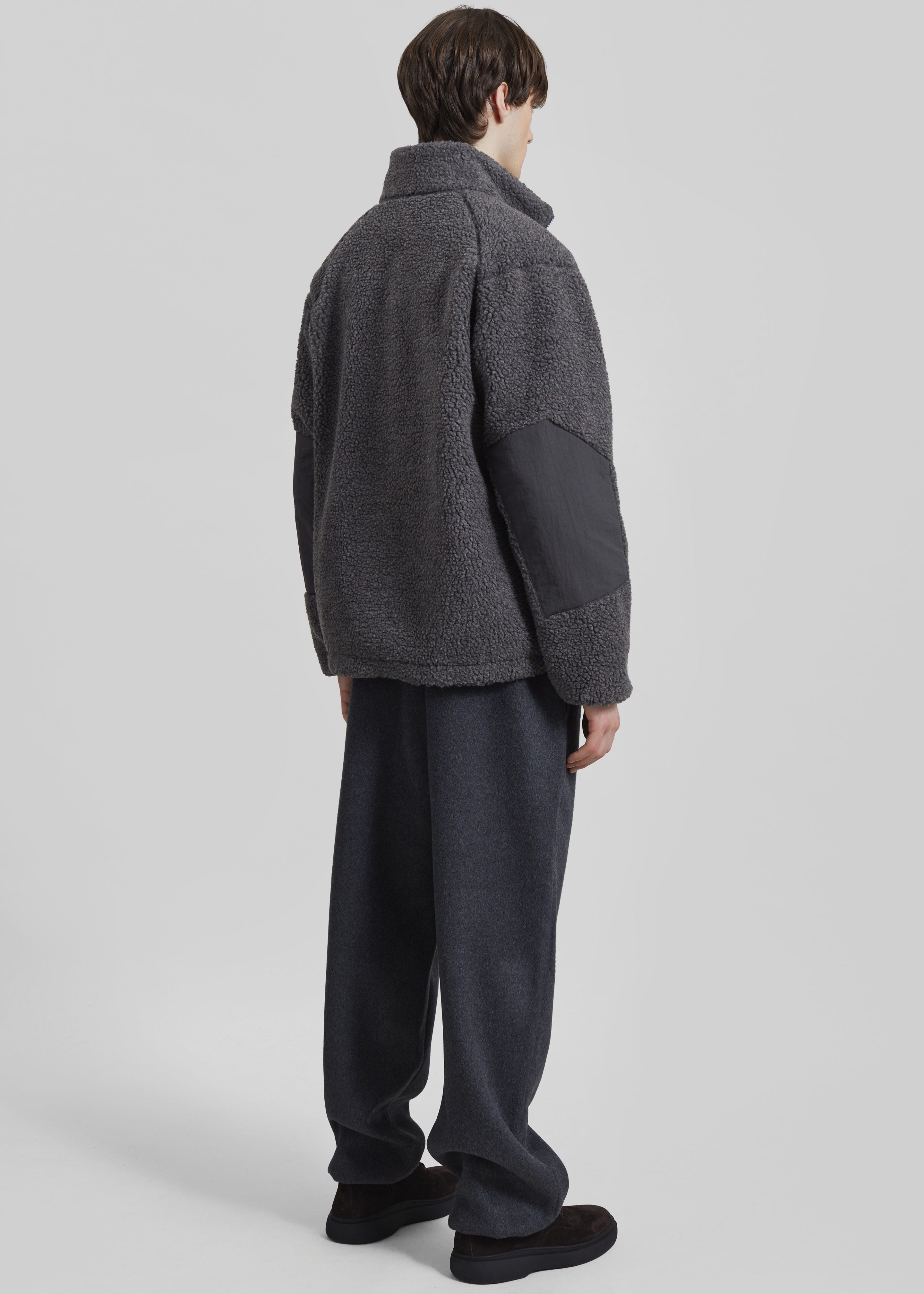 Lucan Fleece Jacket - Grey - 7