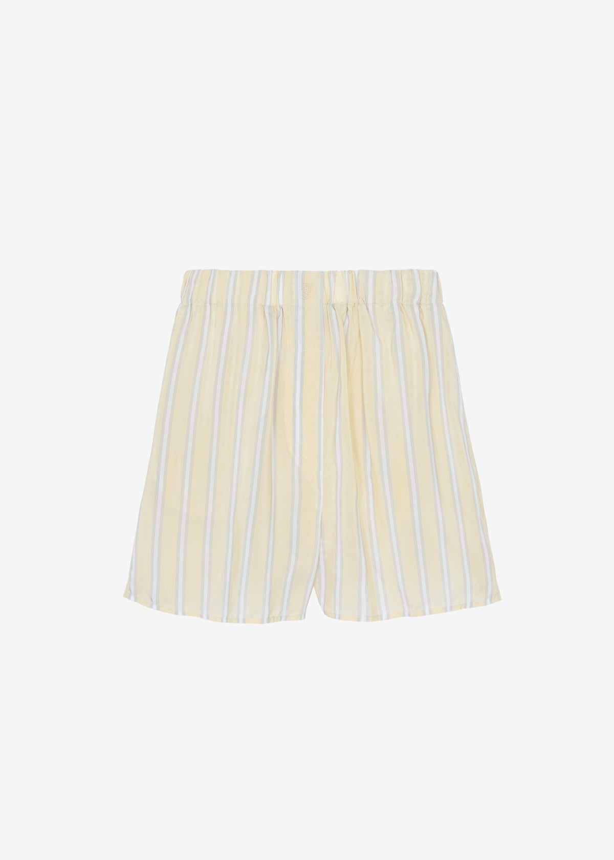 Lui Fluid Boxer Shorts - Yellow/White Stripe - 6