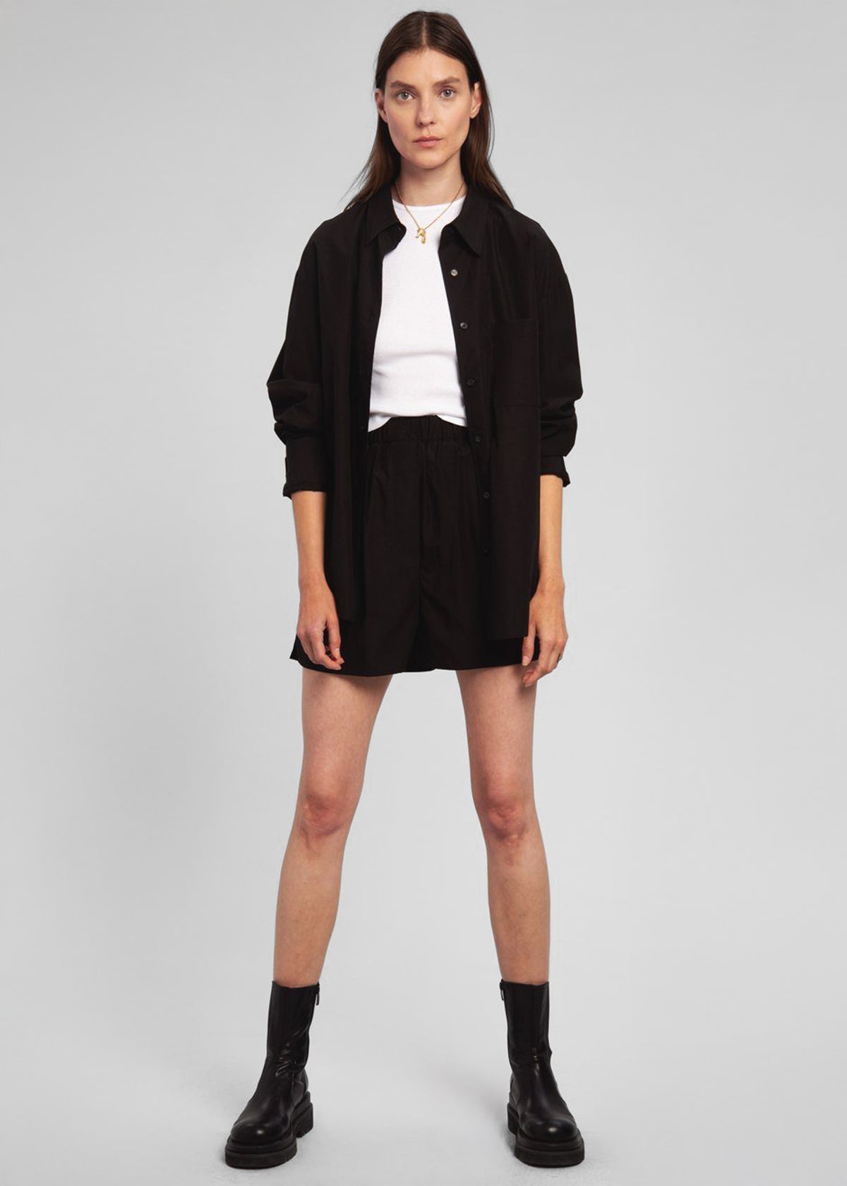 Lui Organic Cotton Boxer Short - Black - 8