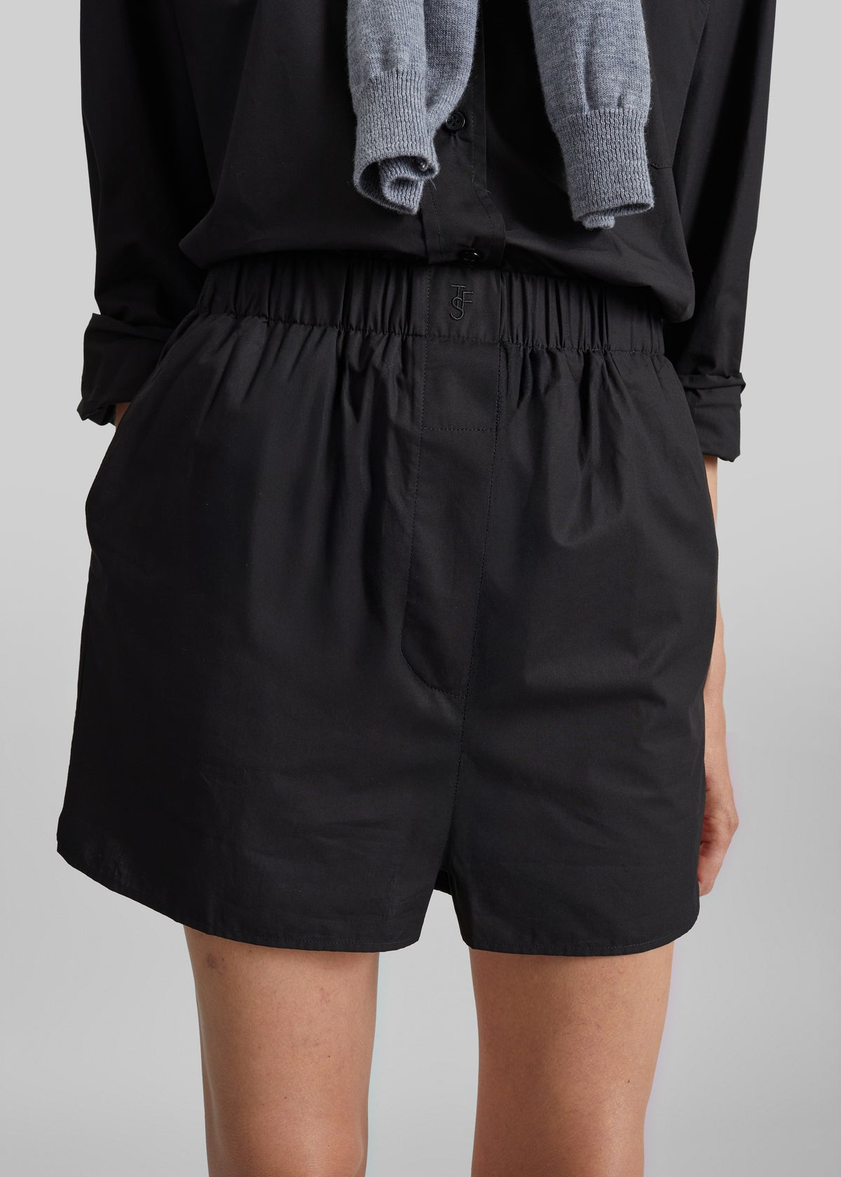 Lui Organic Cotton Boxer Short - Black - 14