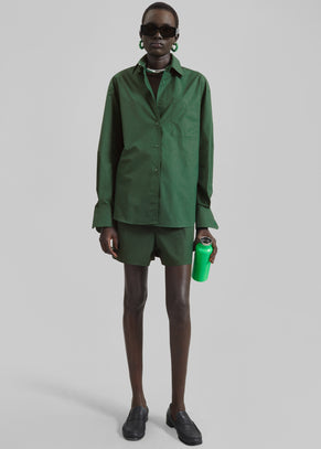 Lui Organic Cotton Boxer Short - Hunter Green