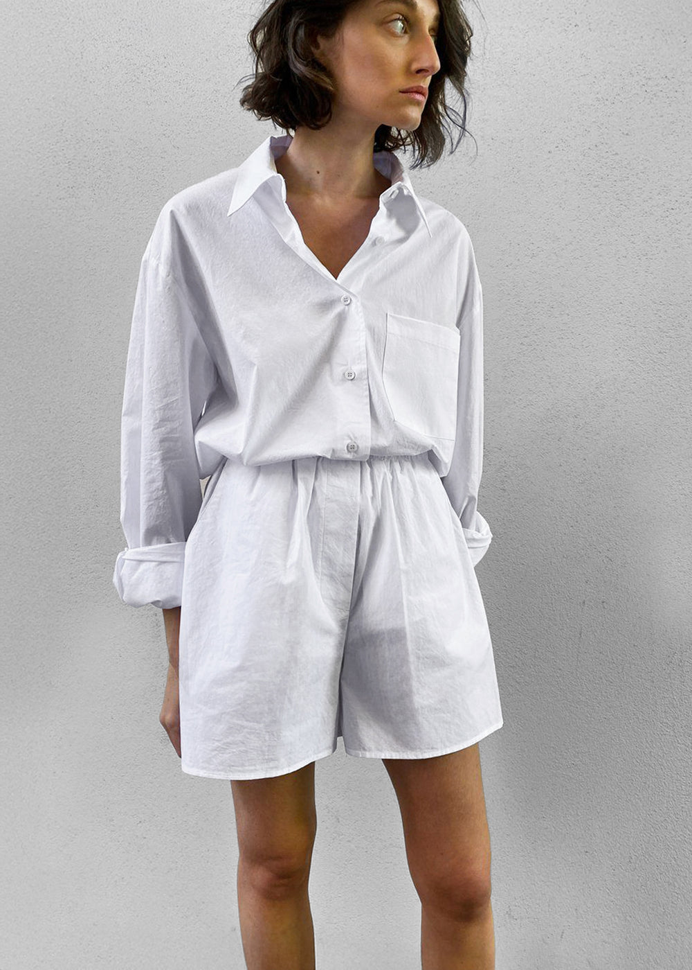 Lui Organic Cotton Boxer Short - White - 1