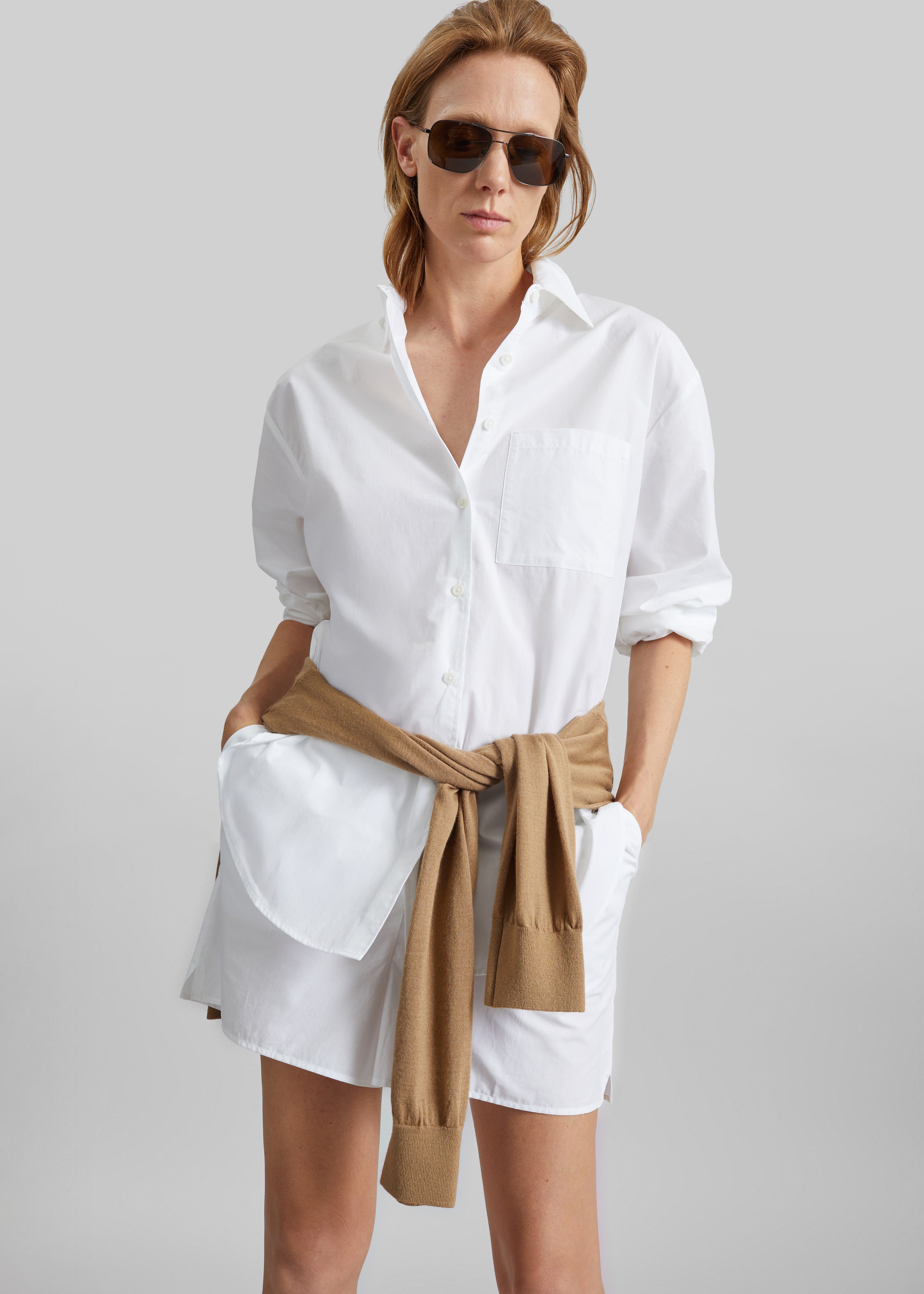 Lui Organic Cotton Boxer Shorts - White - 7