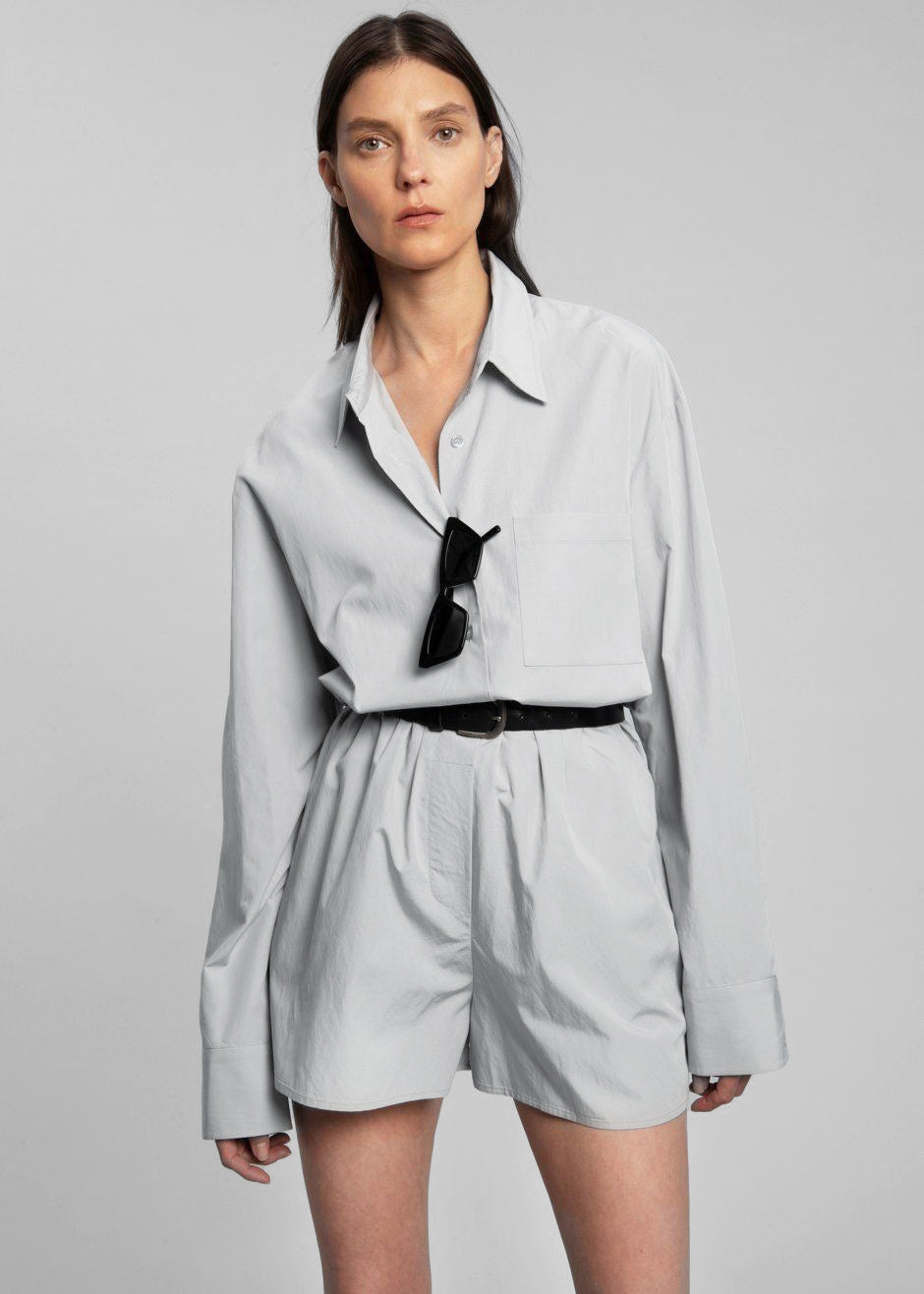 Lui Organic Cotton Shirt - Ice - 10