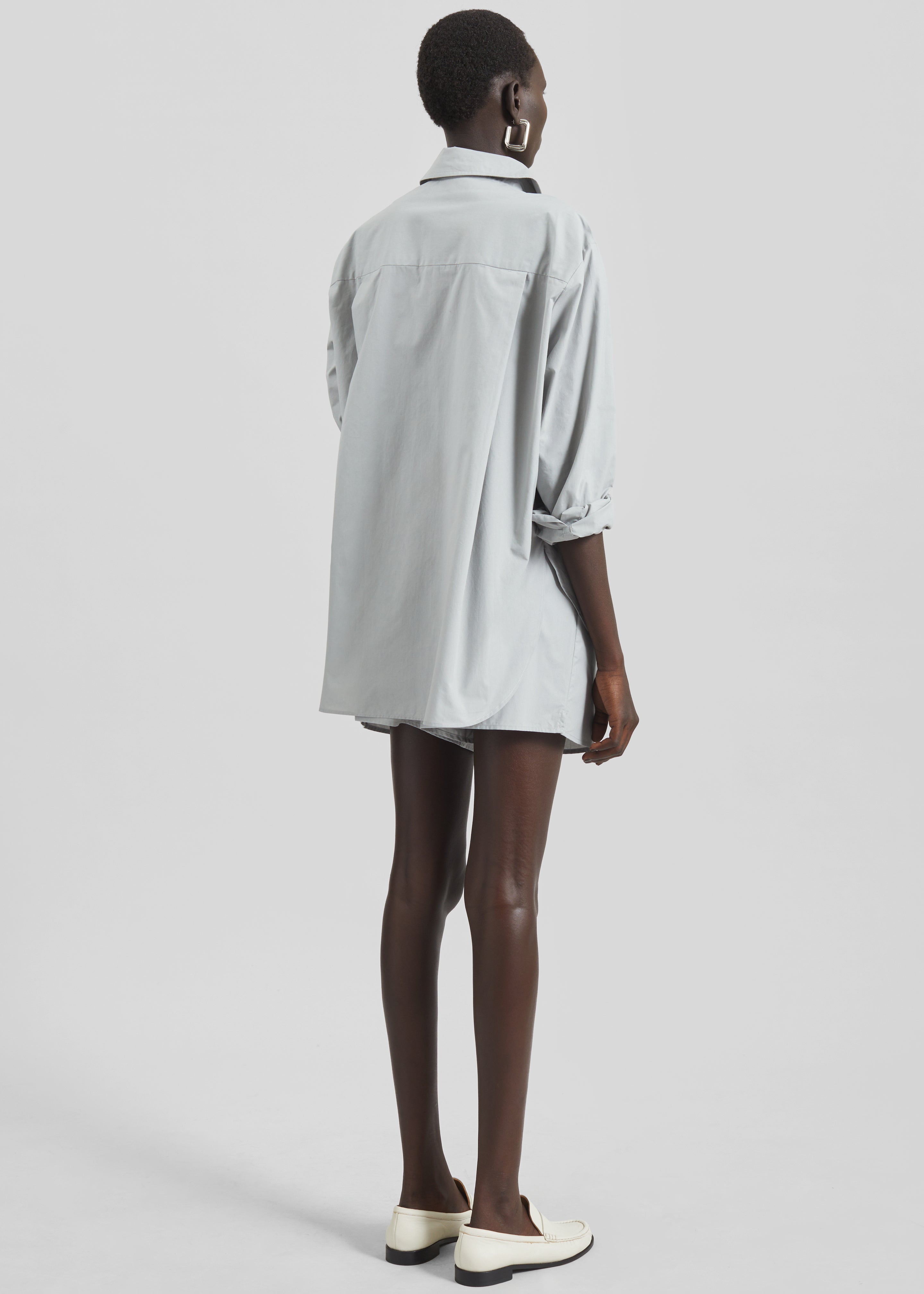Lui Organic Cotton Shirt - Ice - 13