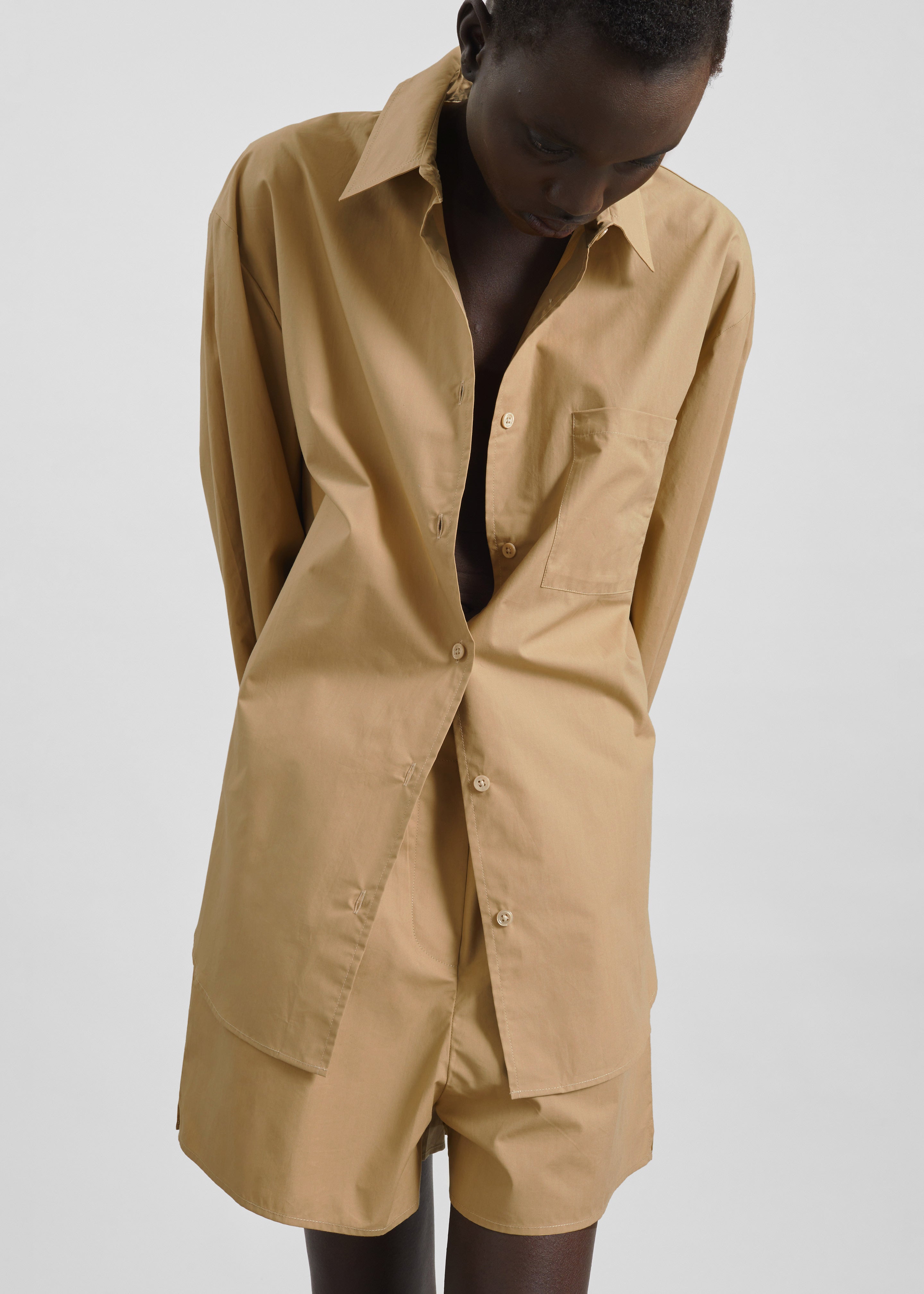 Lui Organic Cotton Shirt - Sahara - 2