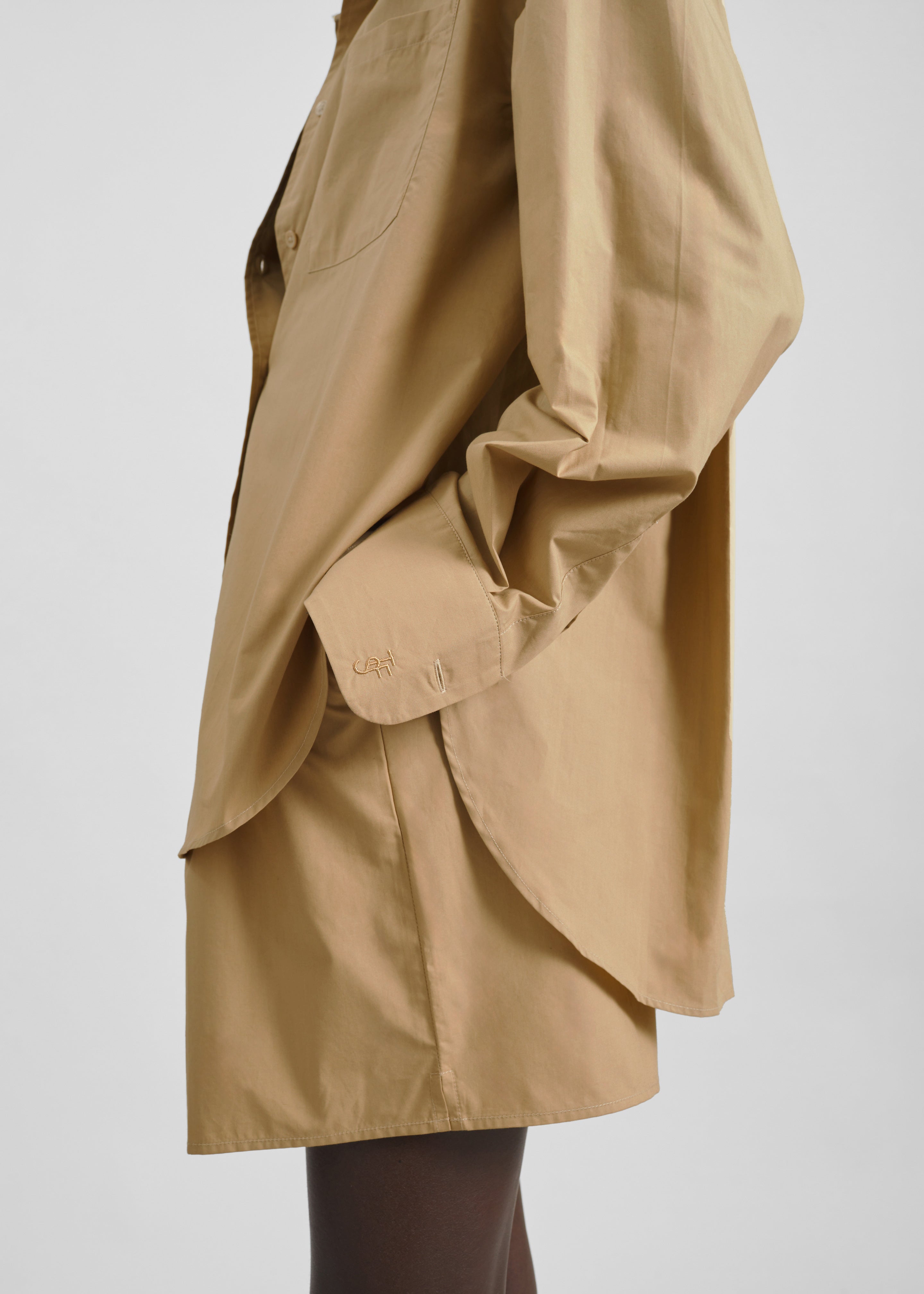 Lui Organic Cotton Shirt - Sahara - 5