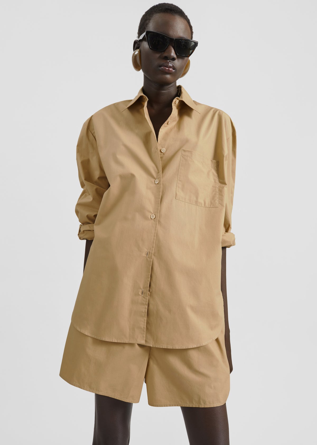 Lui Organic Cotton Shirt - Sahara - 4