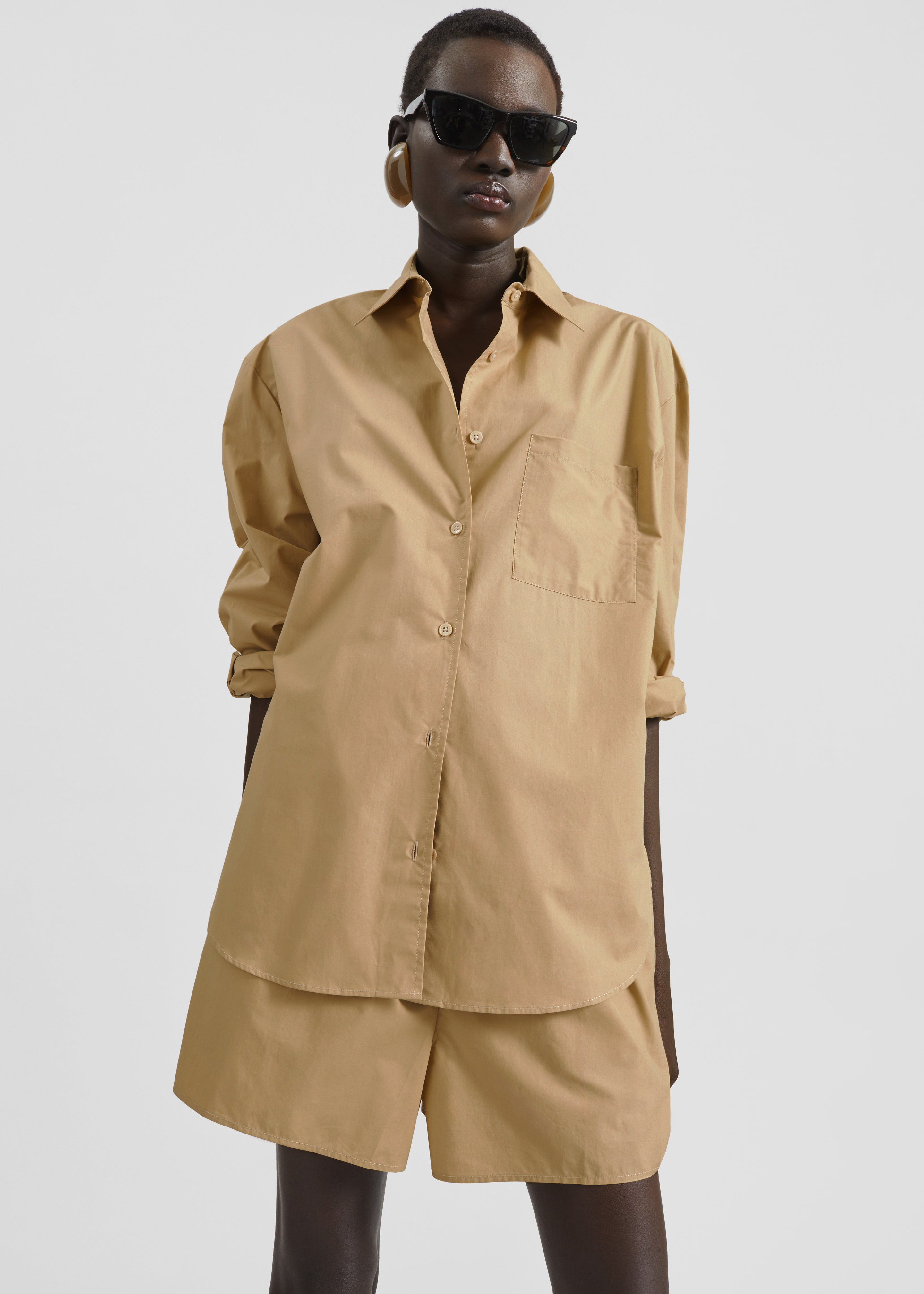 Lui Organic Cotton Shirt - Sahara - 4