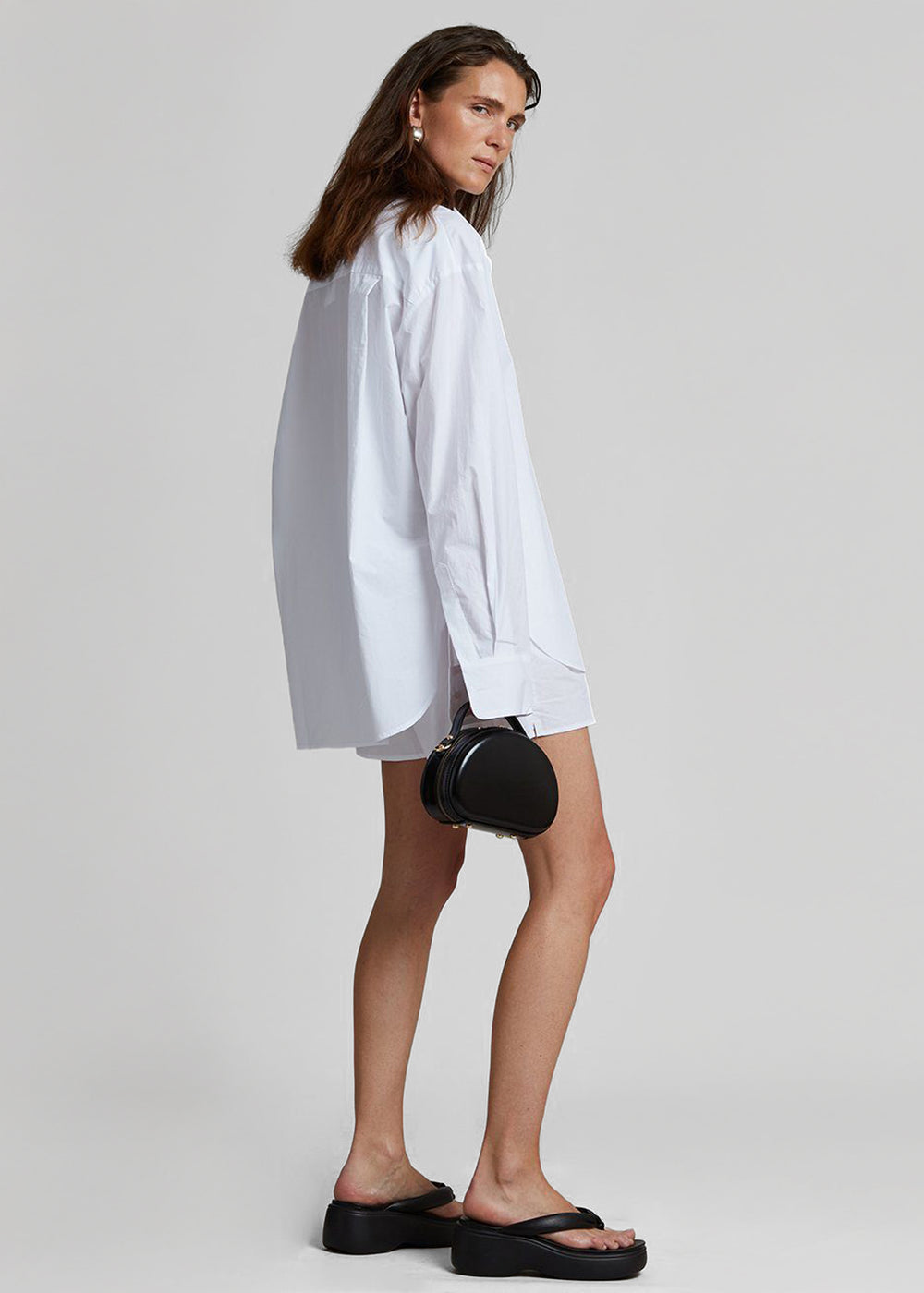 Lui Organic Cotton Shirt - White - 1