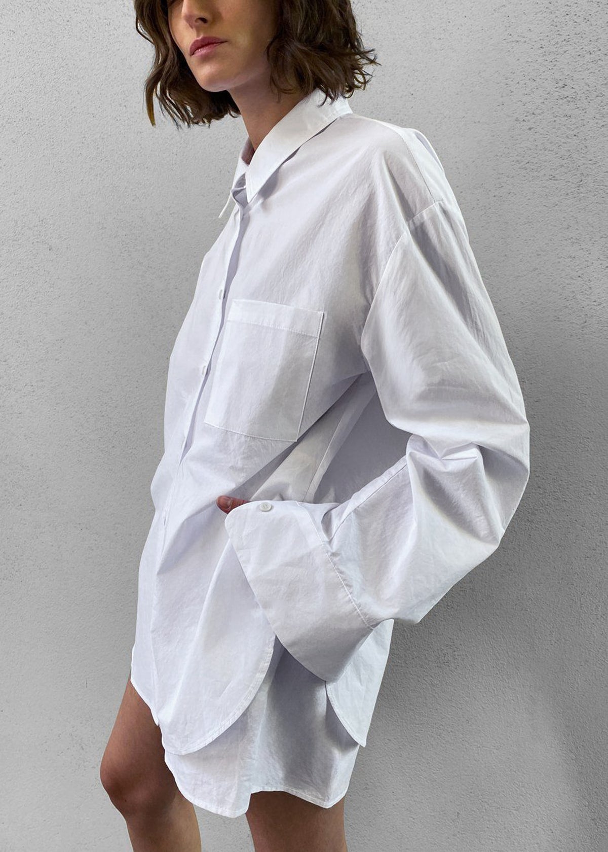 Lui Organic Cotton Shirt - White - 9