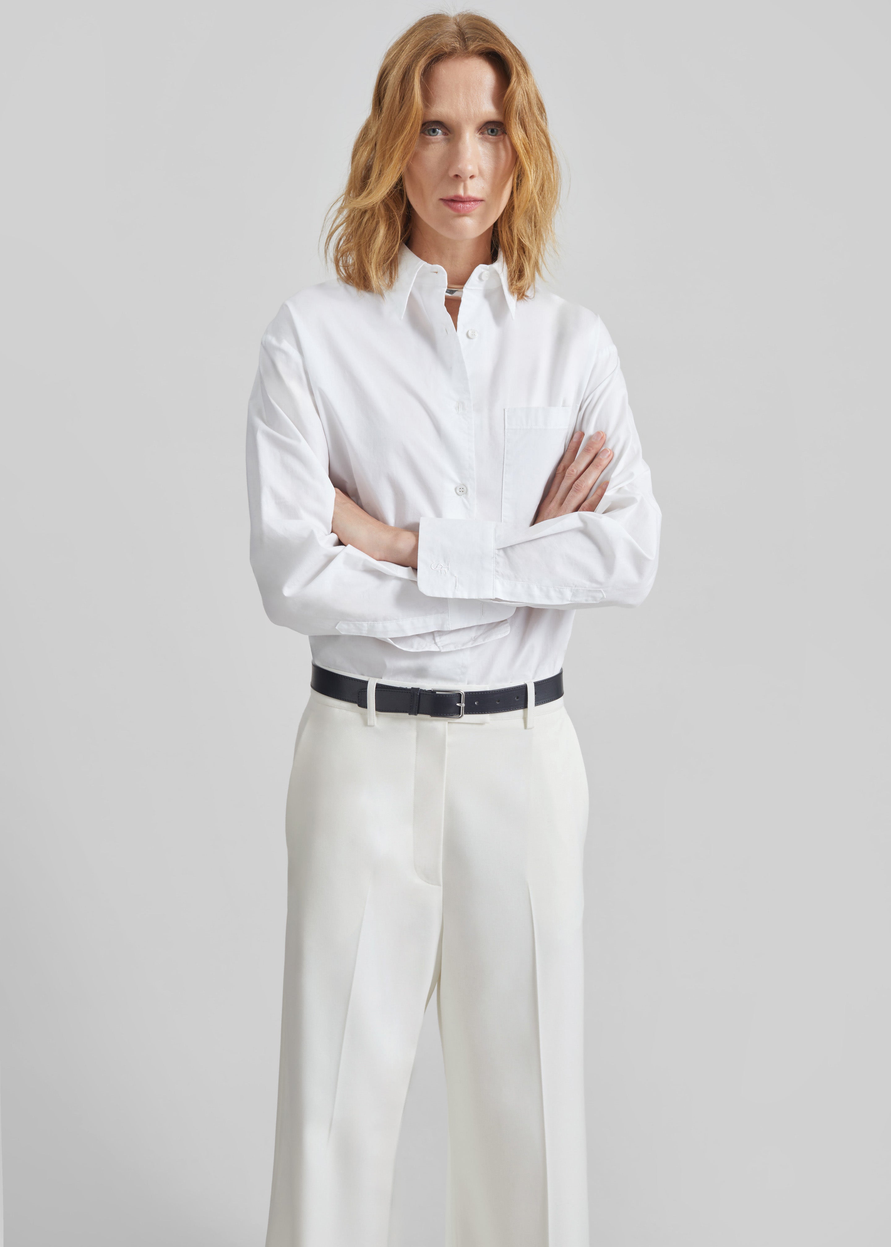 Lui Organic Cotton Shirt - White - 5