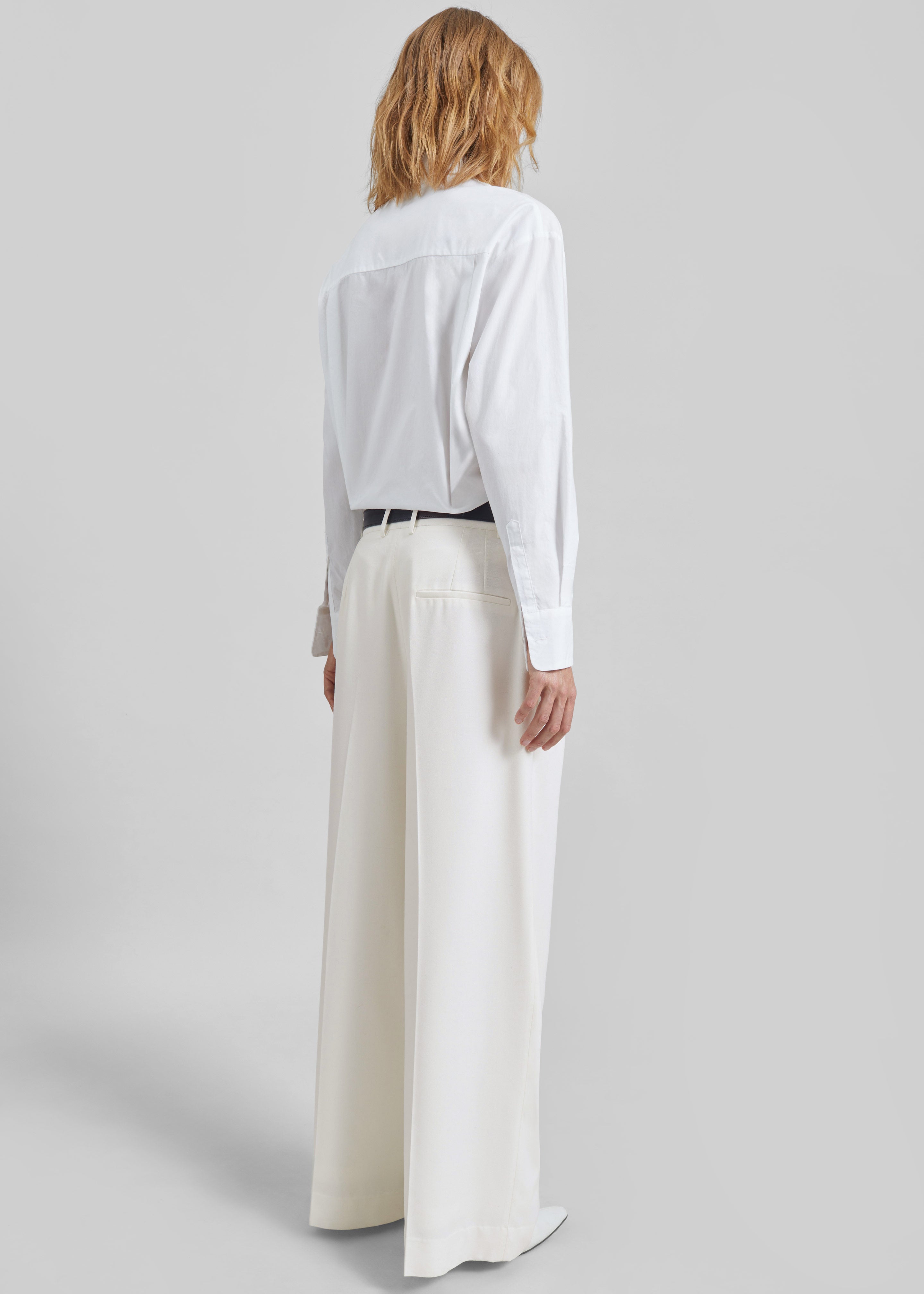 Lui Organic Cotton Shirt - White - 8