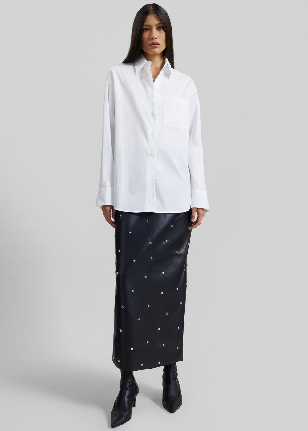 Lui Organic Cotton Shirt - White