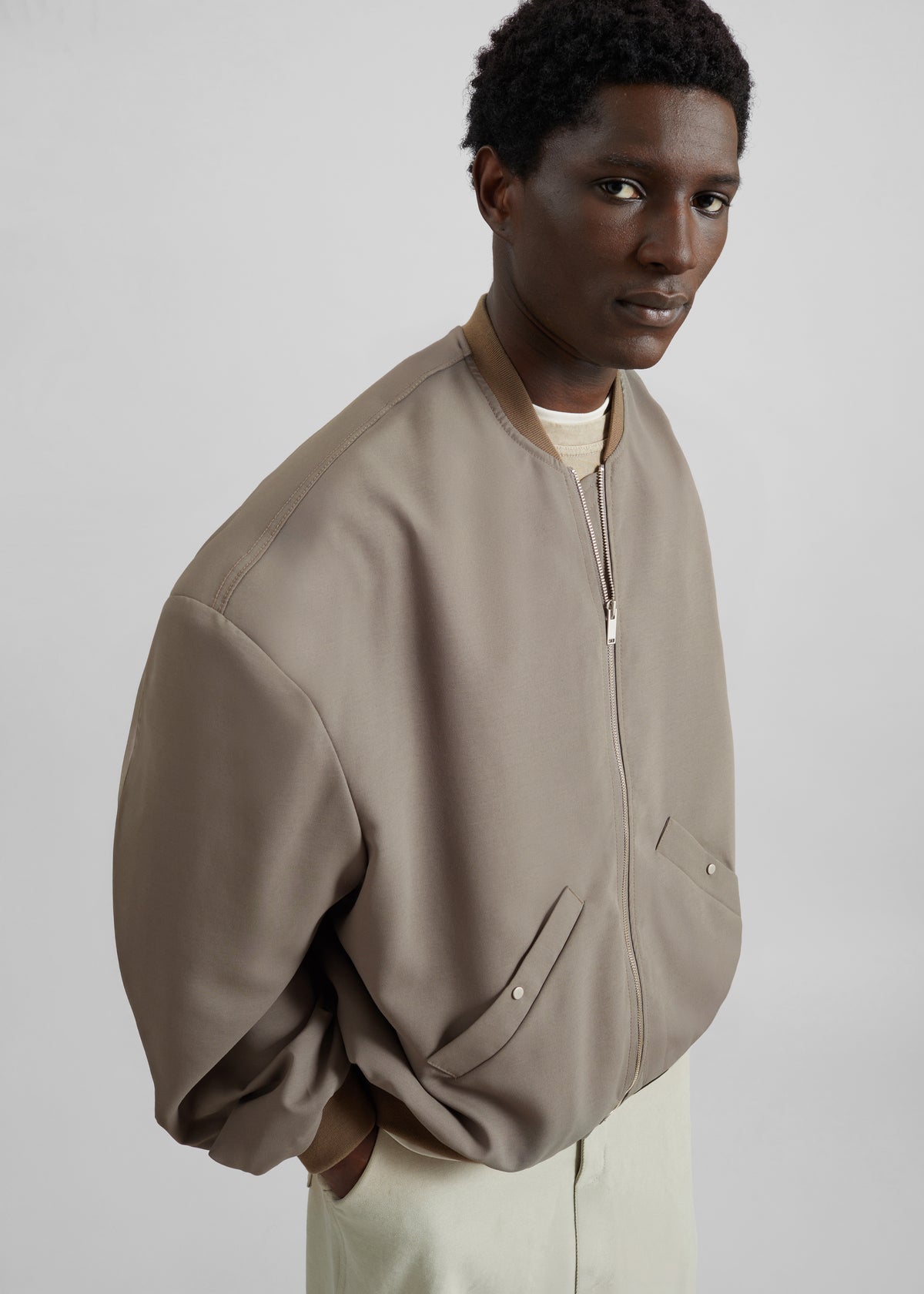 Lumi Bomber Jacket - Dark Olive - 9