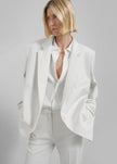 Lyra Oversized Blazer - White