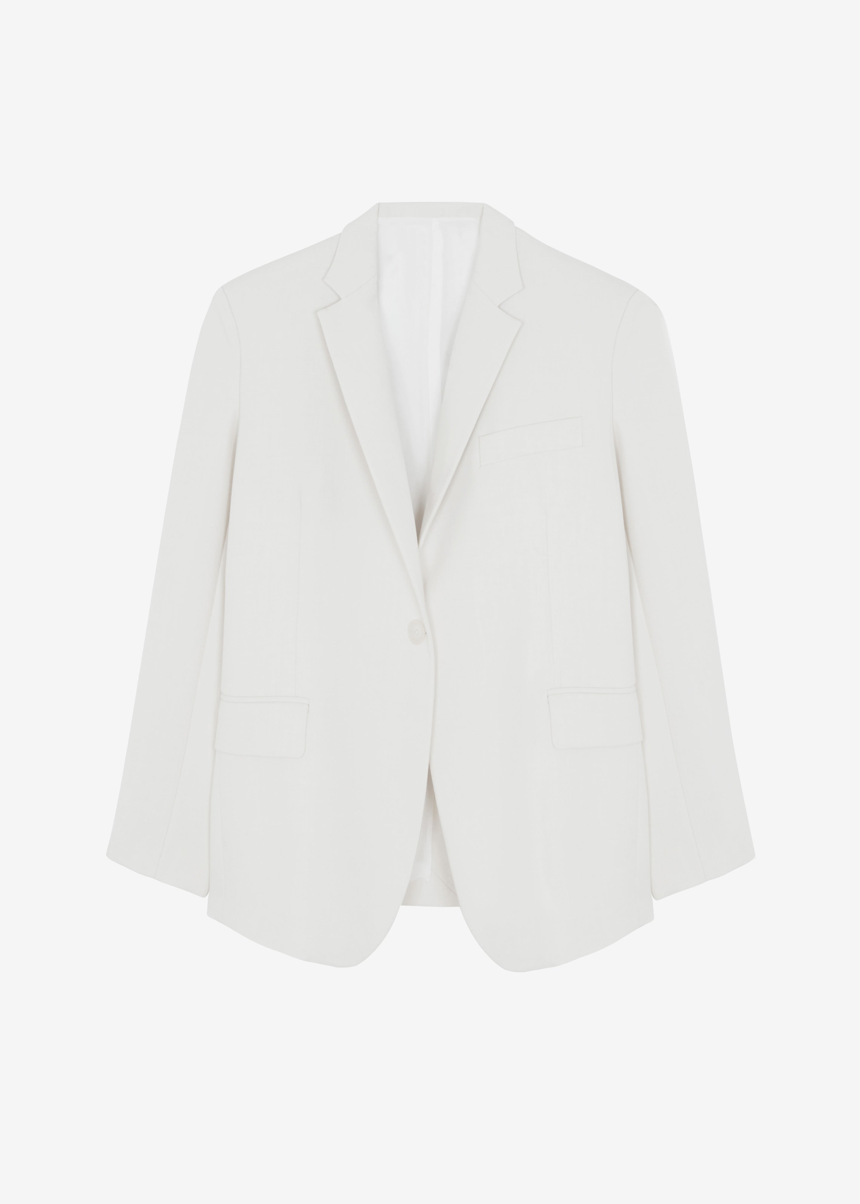 Lyra Oversized Blazer - White - 10