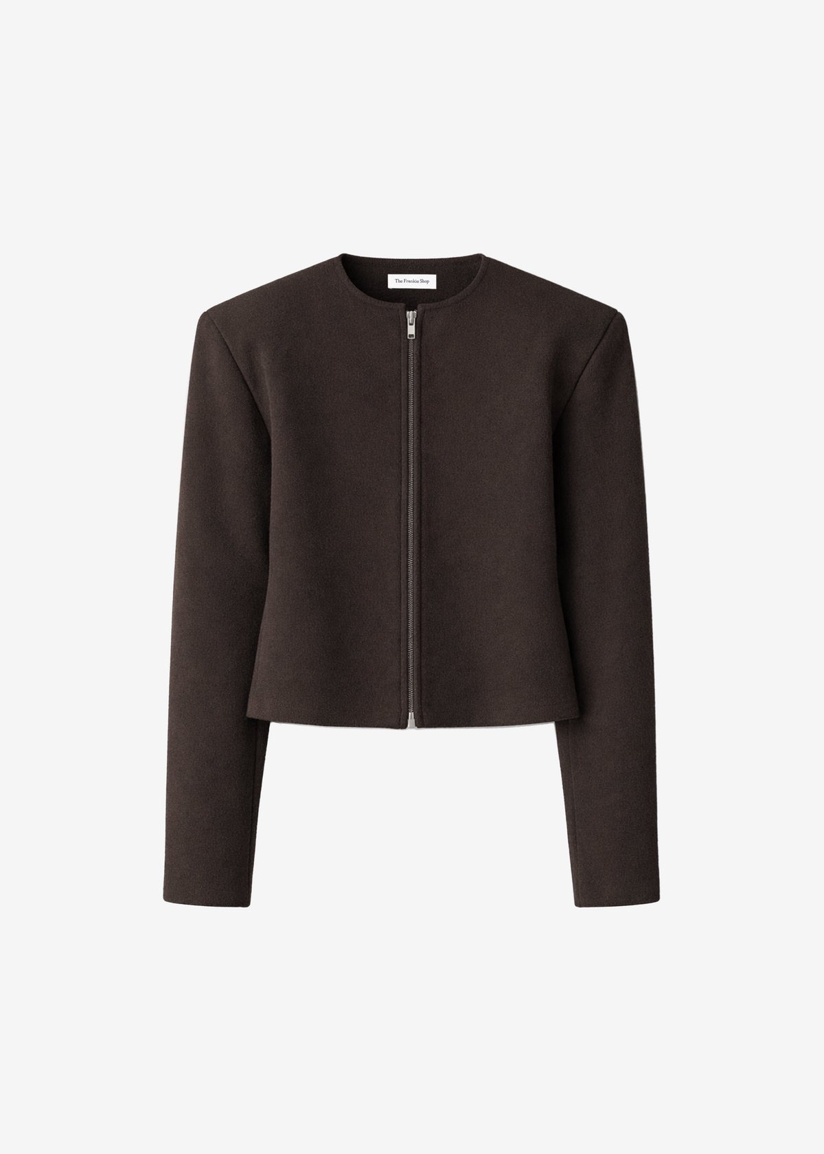 Mael Padded Cardigan - Brown