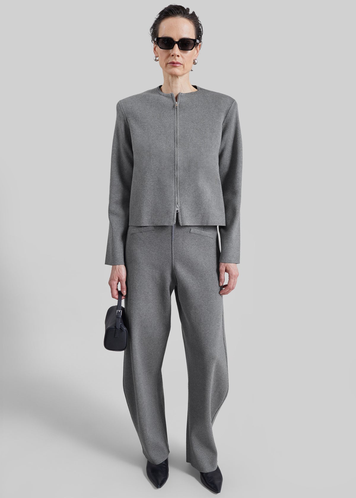 Shop the look image for Cardigan Mael à épaulettes - Gris