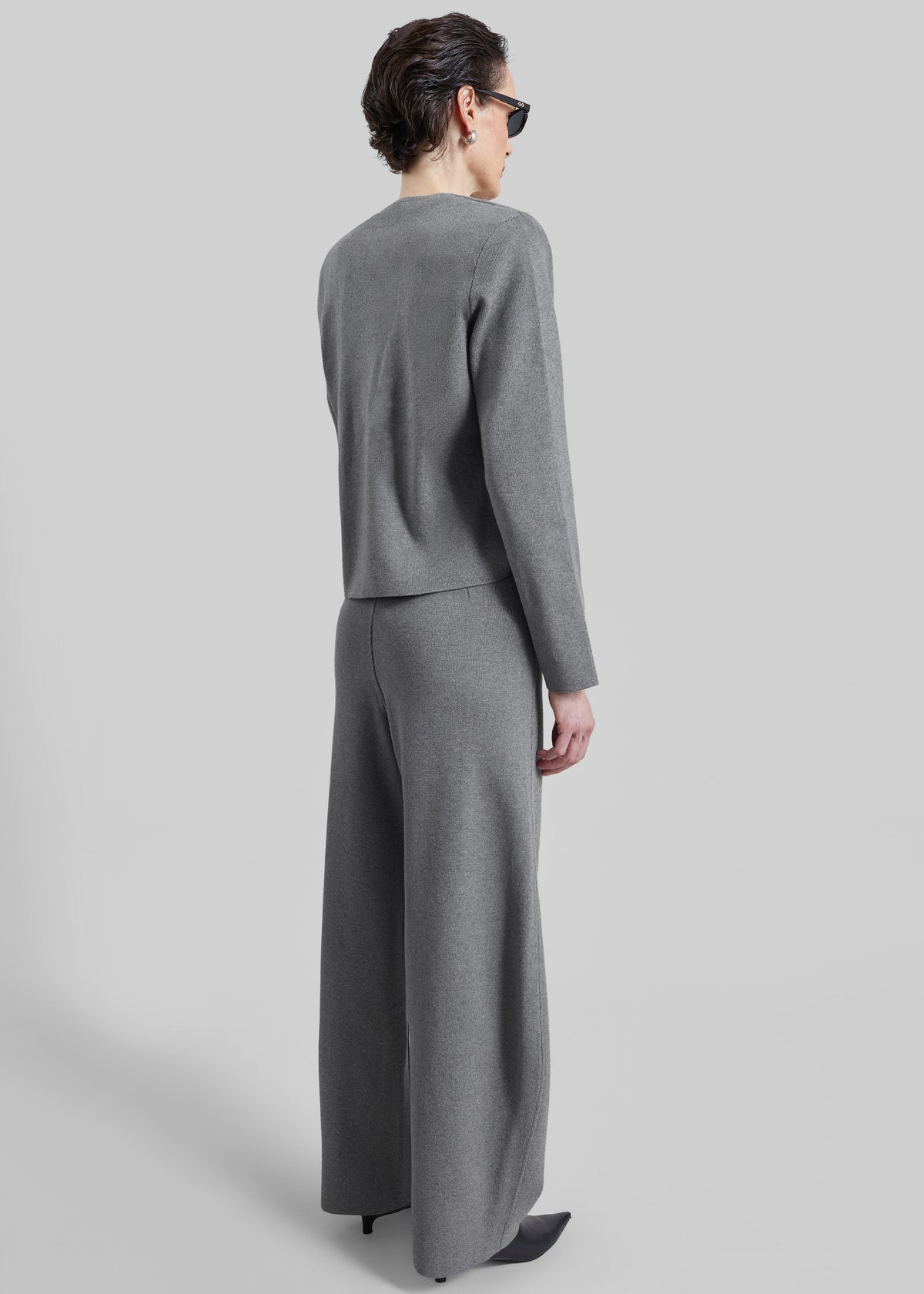 Cardigan Mael à épaulettes - Gris