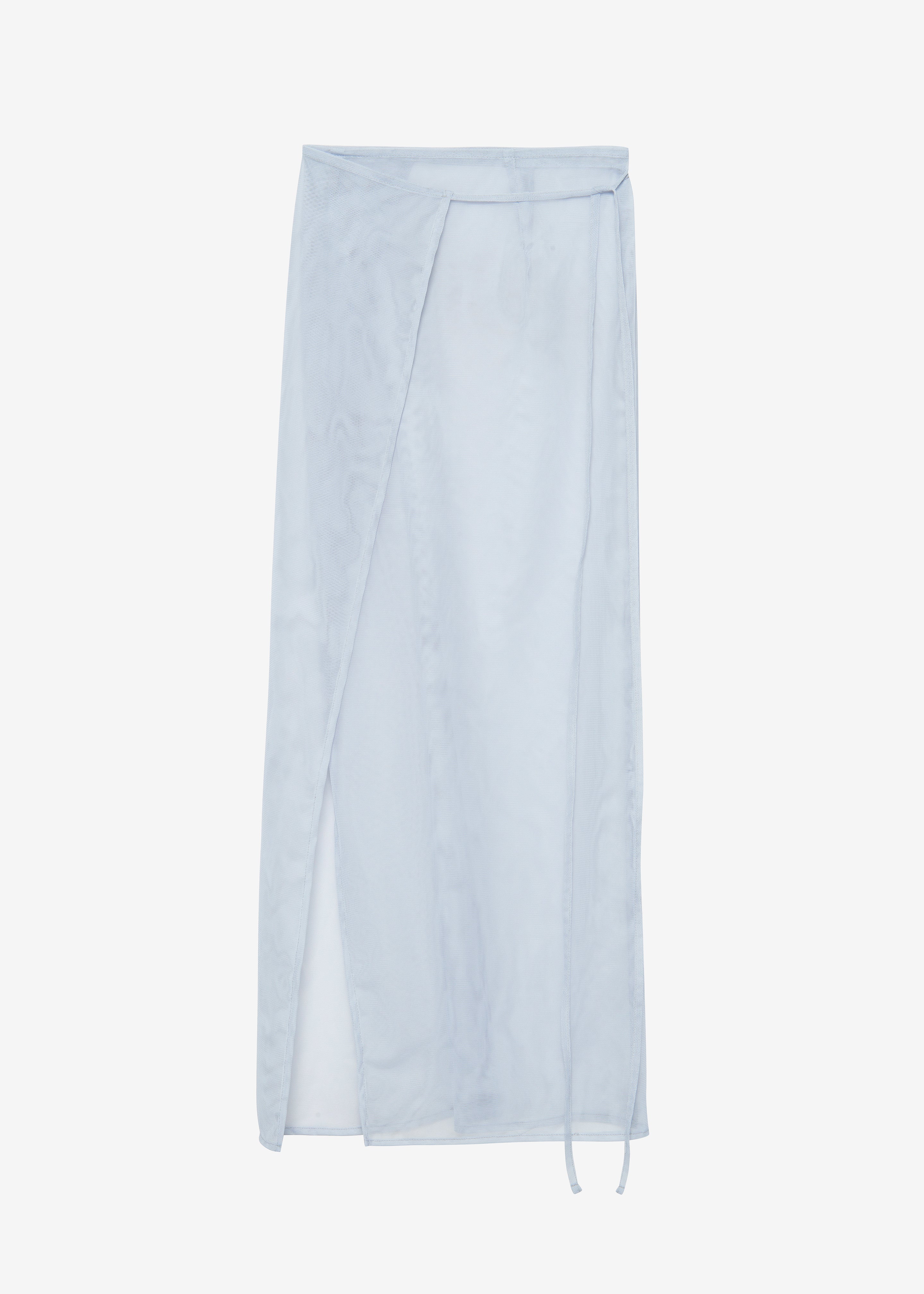 Magdalena Sheer Midi Skirt - Grey - 15