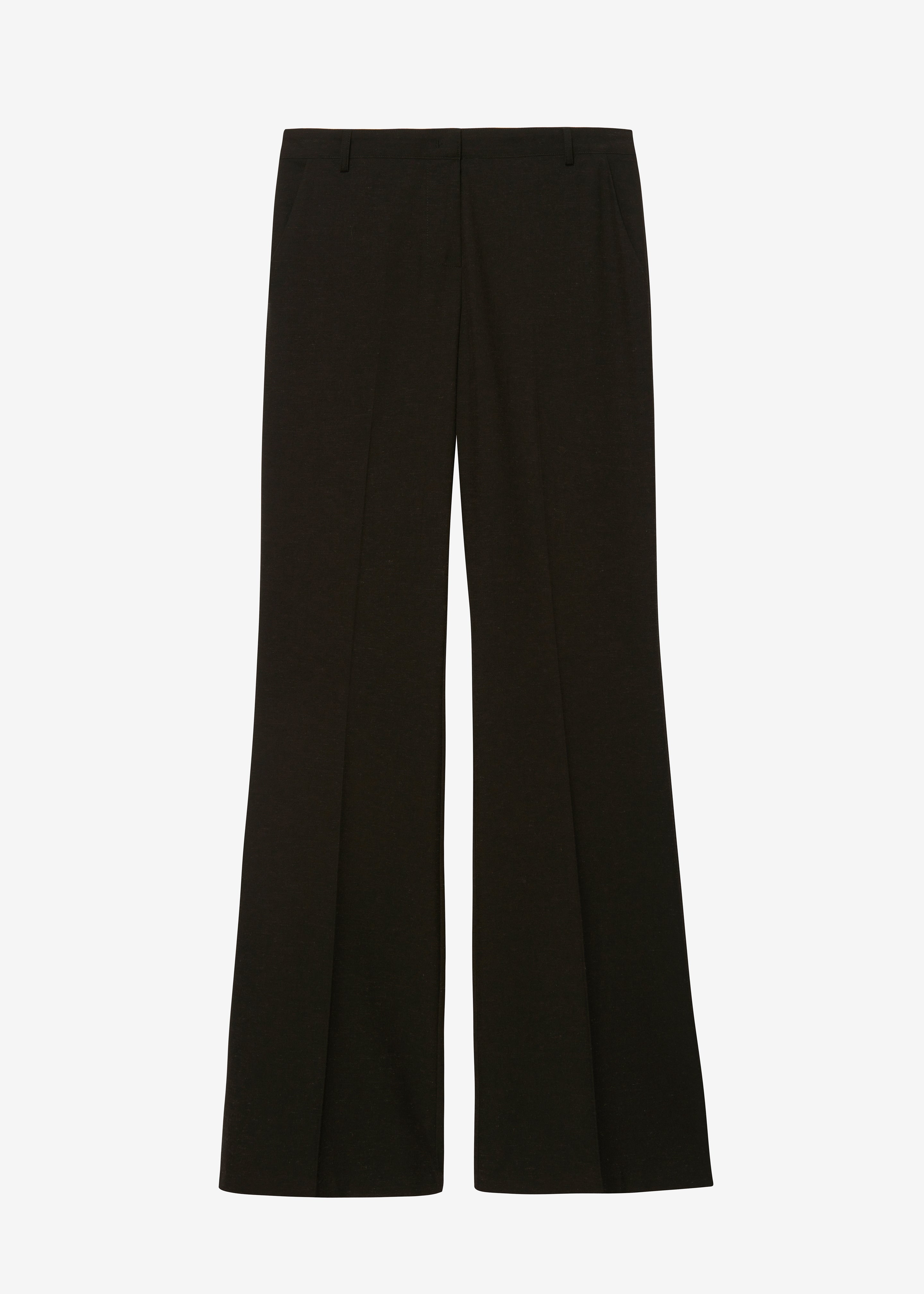 Maisie Bootcut Twill Pants - Black - 16