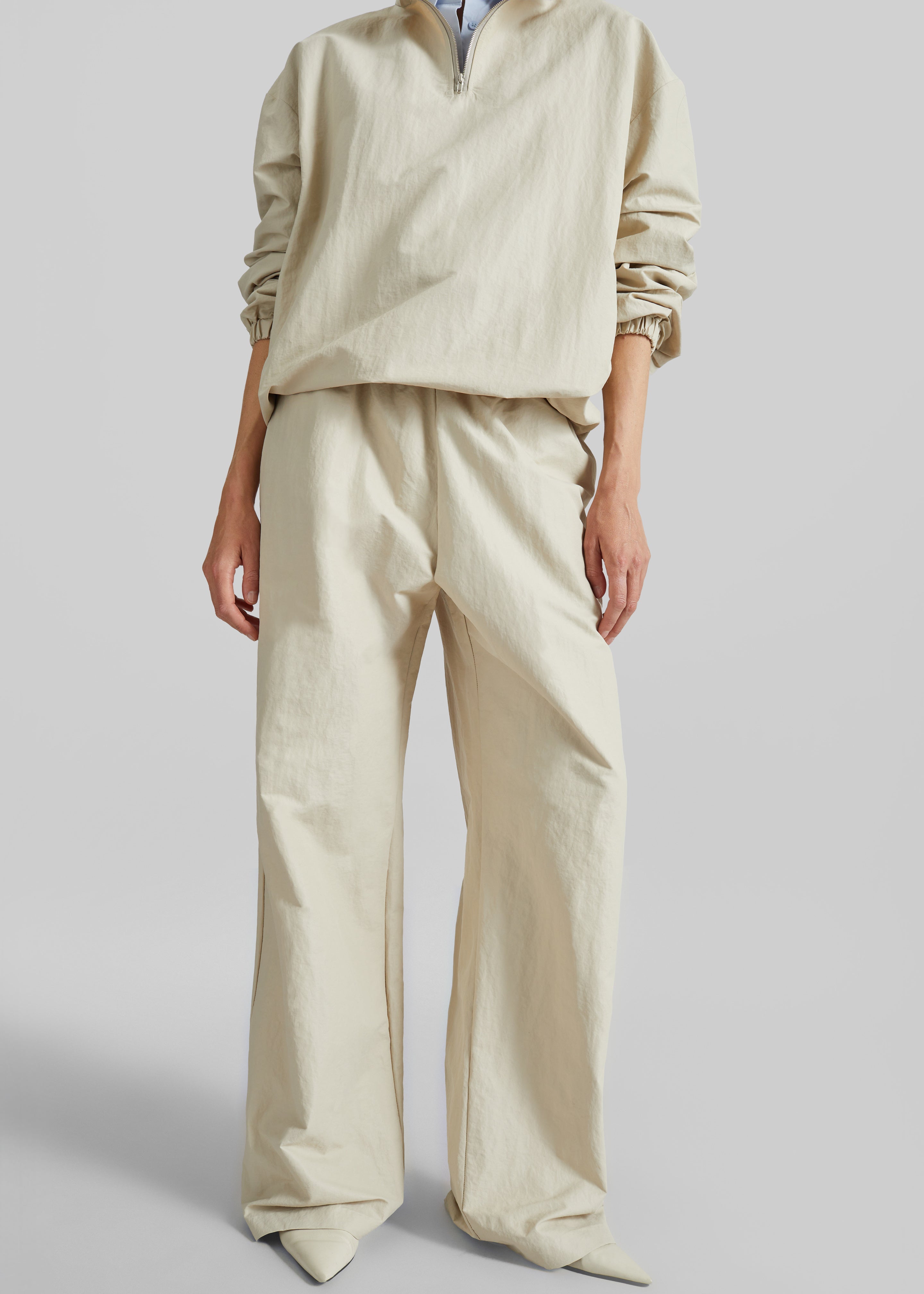 Majvik Joggers - Light Beige - 2