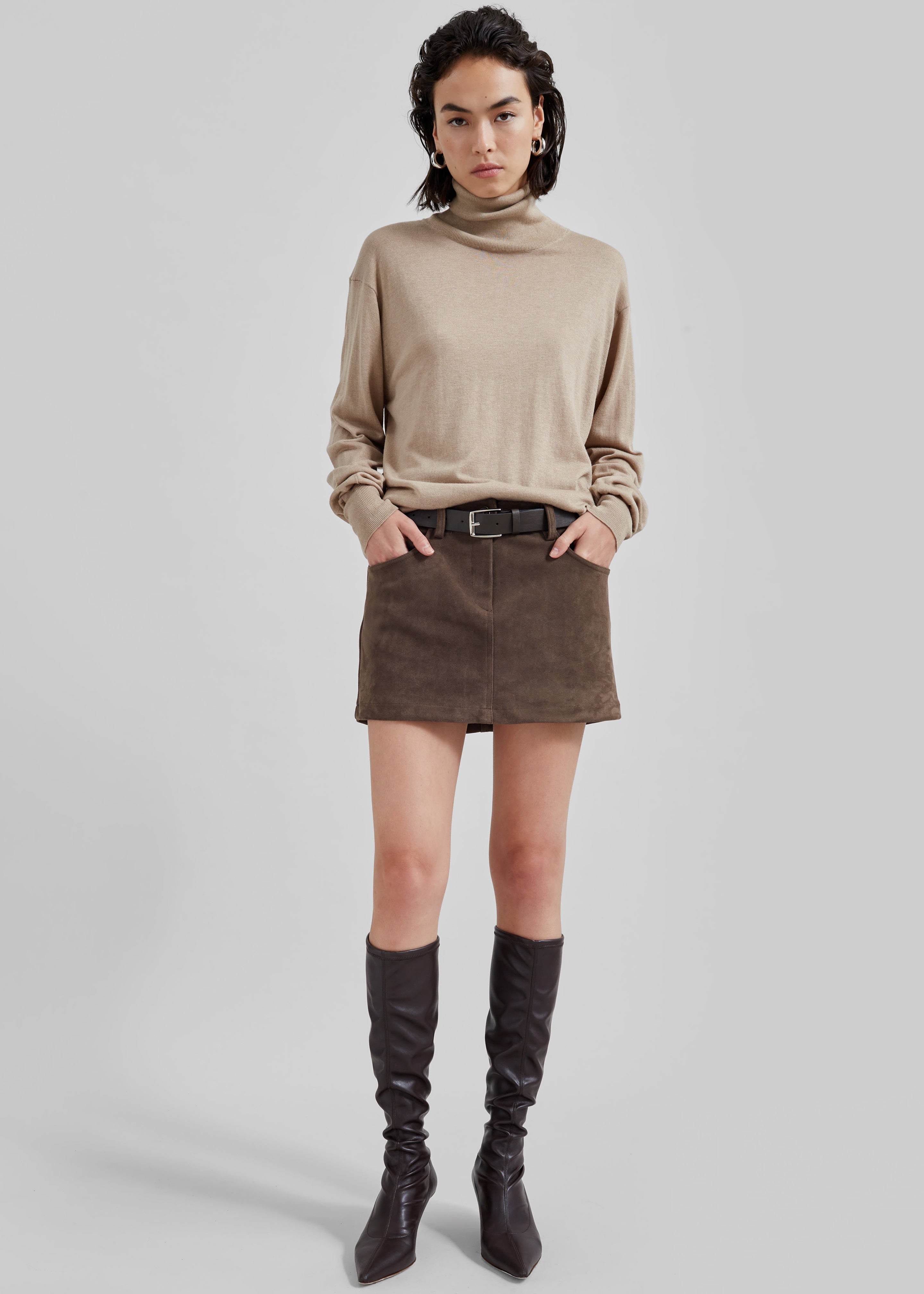 By Malene Birger Mohsen Turtleneck - Nomad - 4