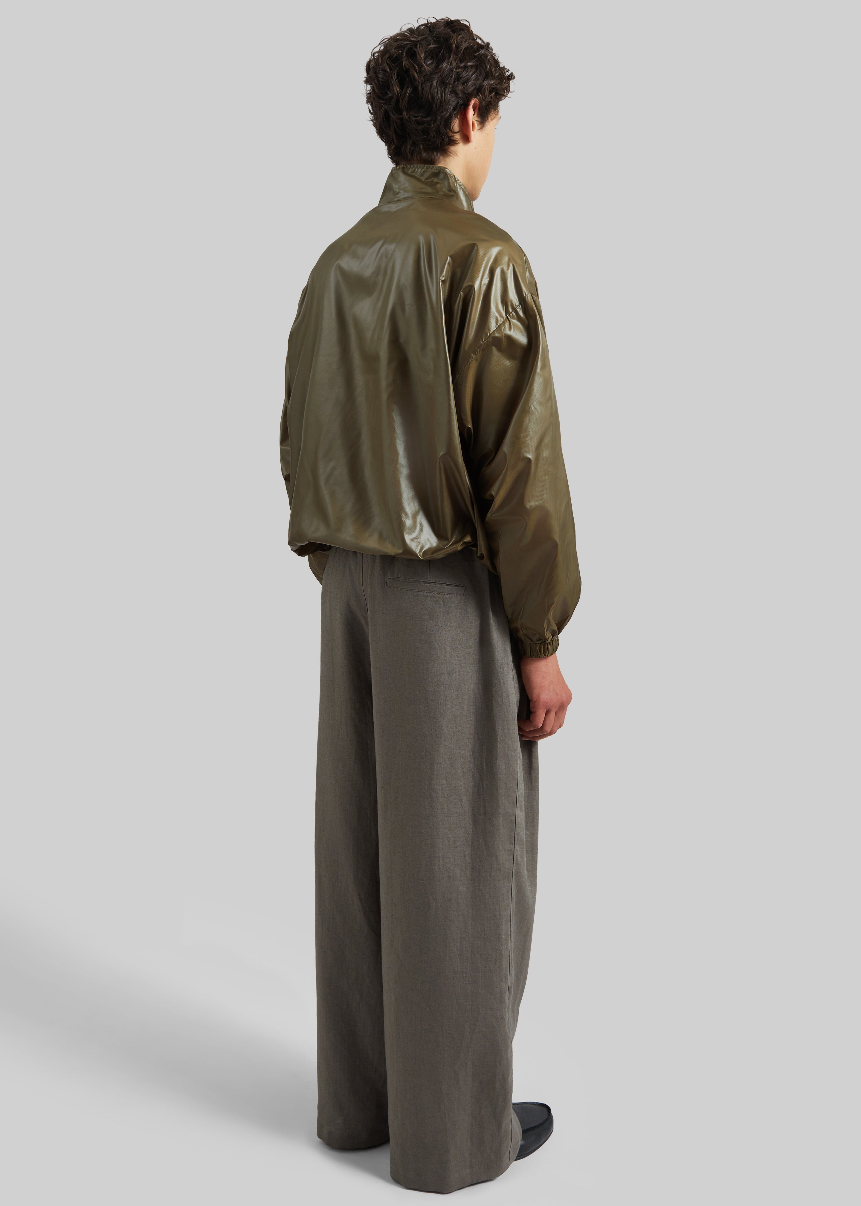 Malmore Windbreaker Jacket - Dark Olive - 10