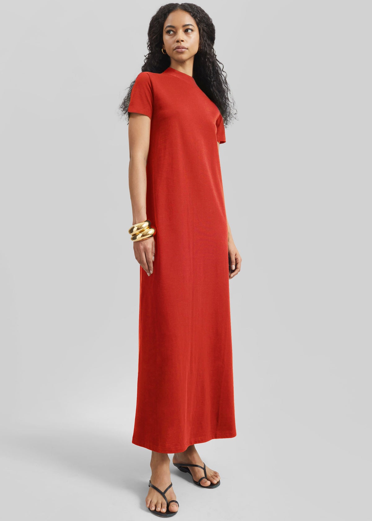 Malo T-Shirt Dress - Red - 6