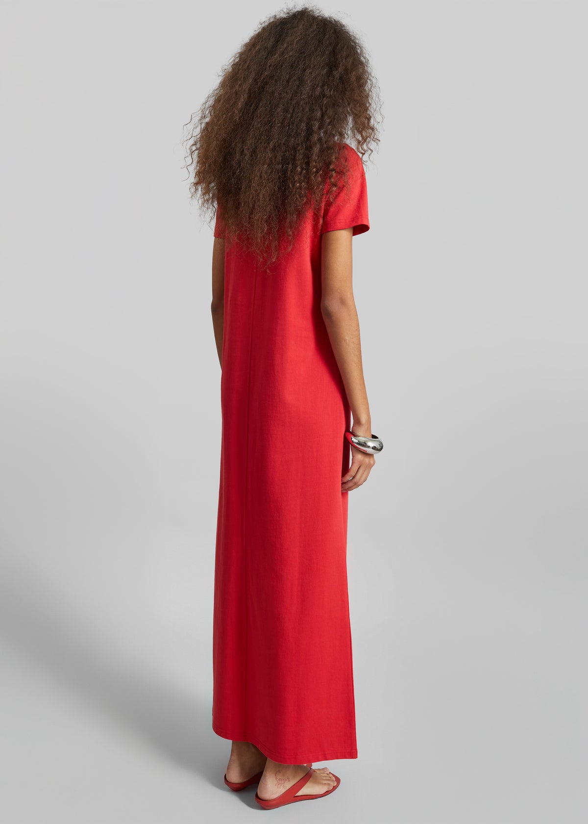 Malo T-Shirt Dress - Red - 7