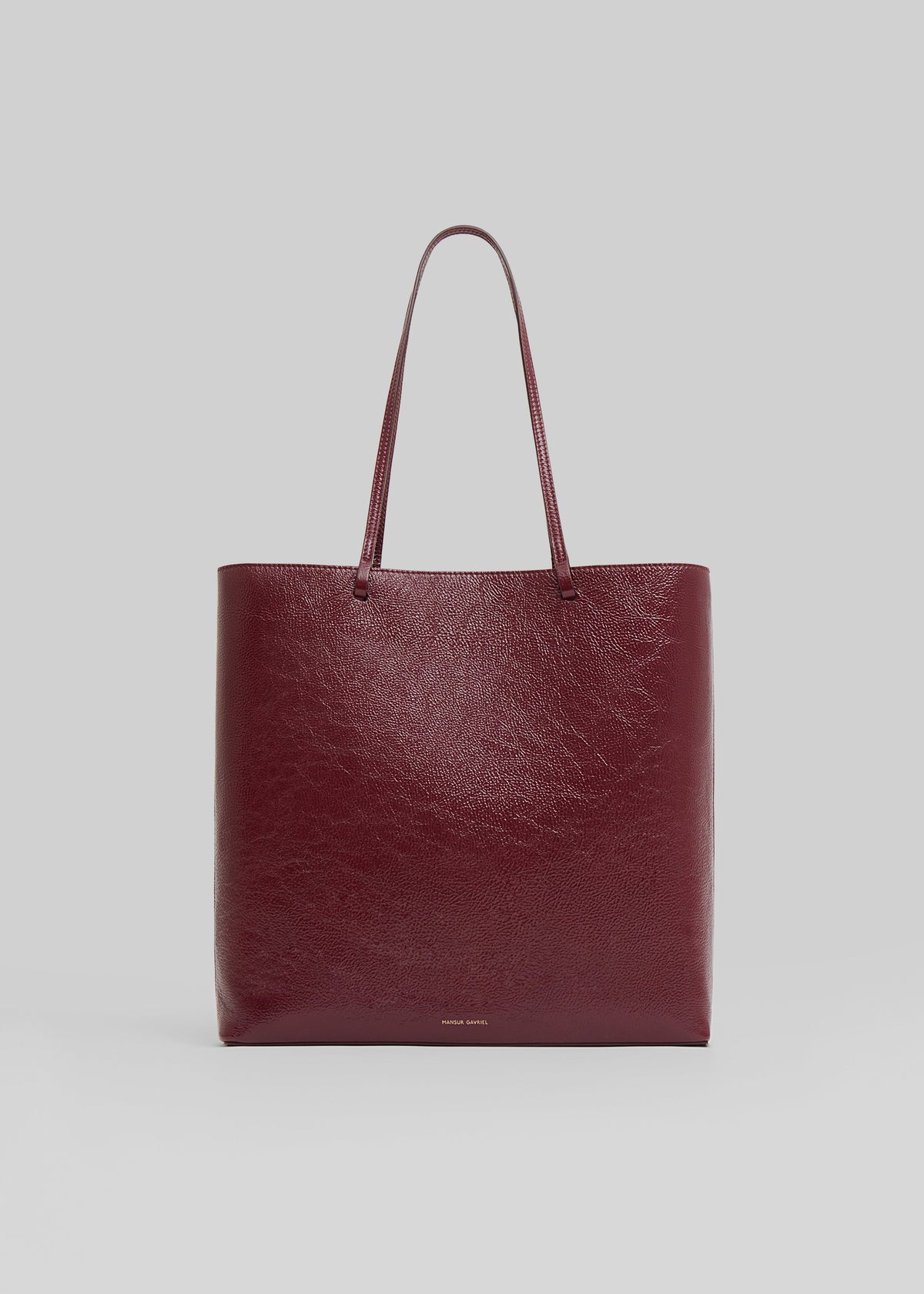 Mansur Gavriel Large Filo Tote - Claret - 3