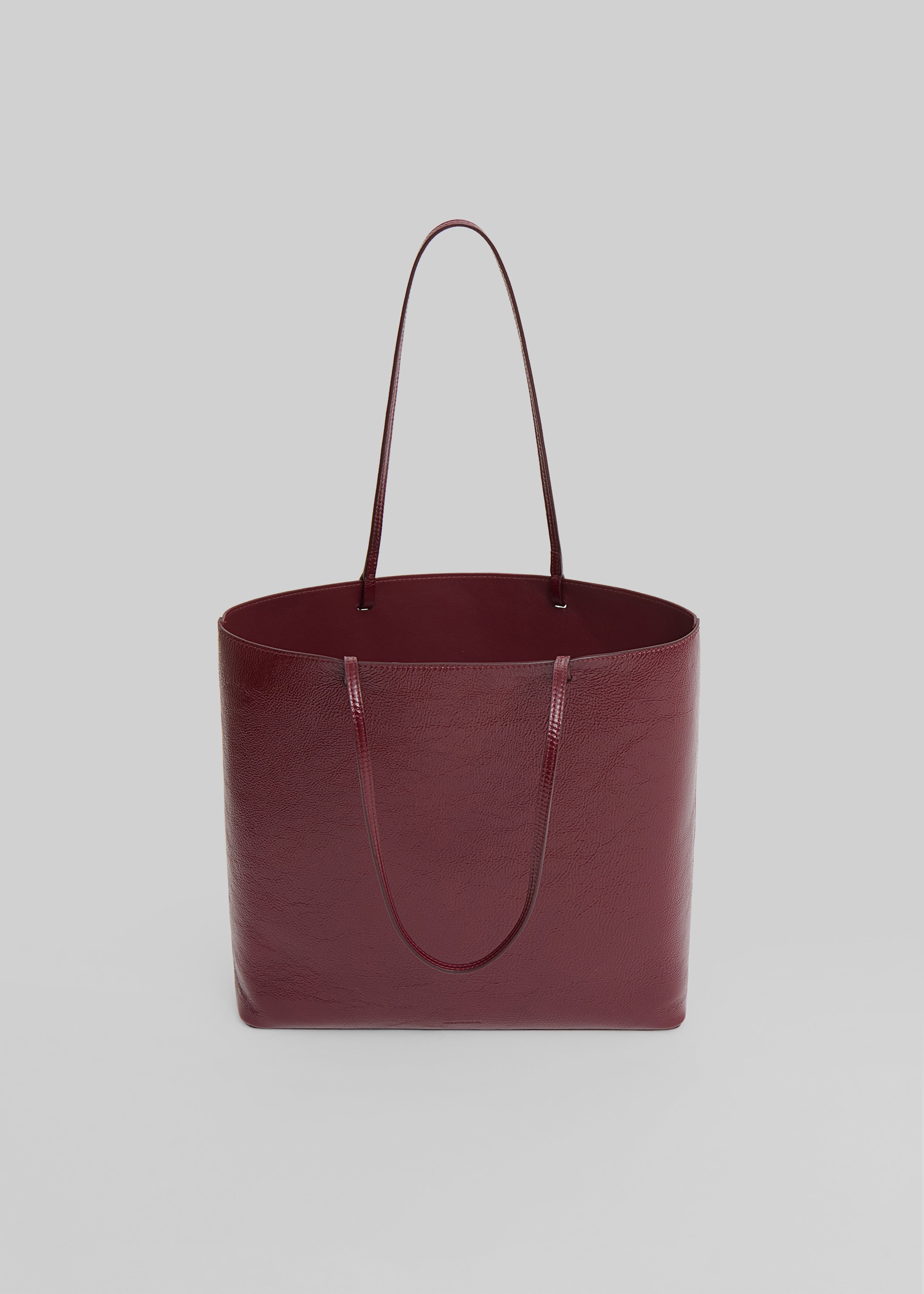 Mansur Gavriel Large Filo Tote - Claret - 2