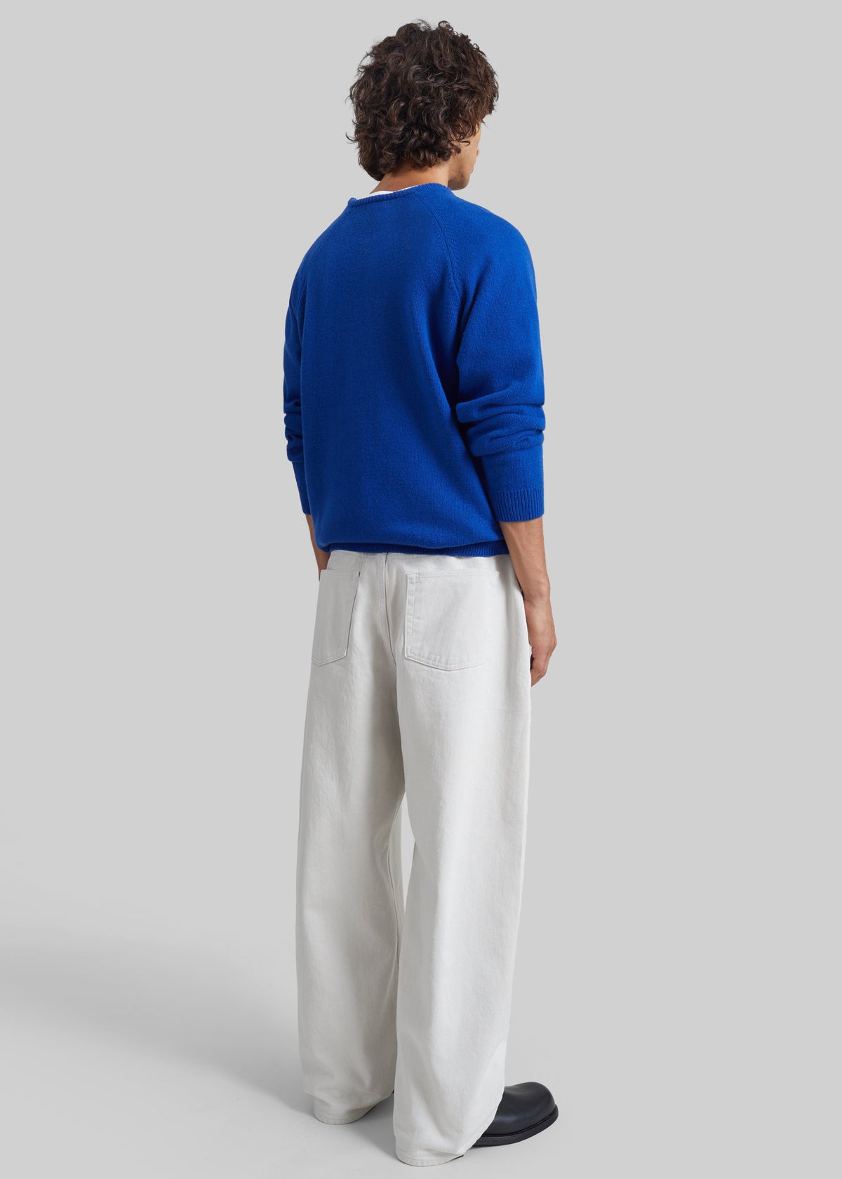 Marck Wool Sweater - Cobalt