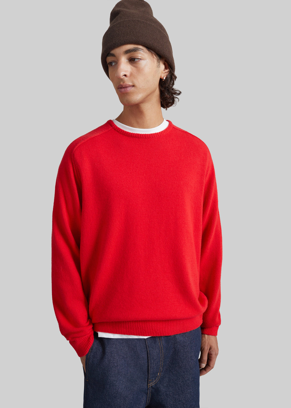 Marck Wool Sweater - Red - 1