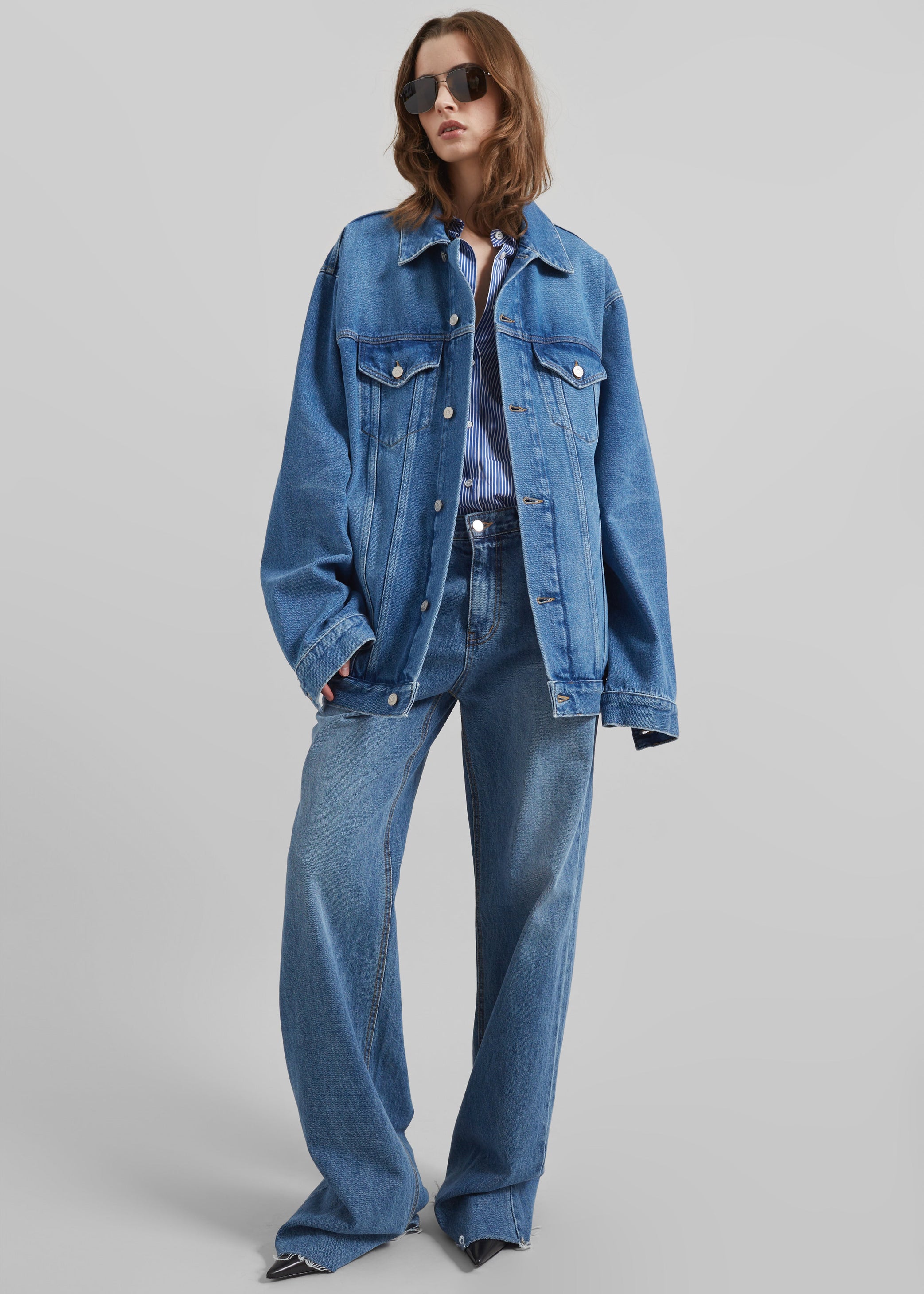Shop the look image for Marden Denim Jacket - Medium Wash