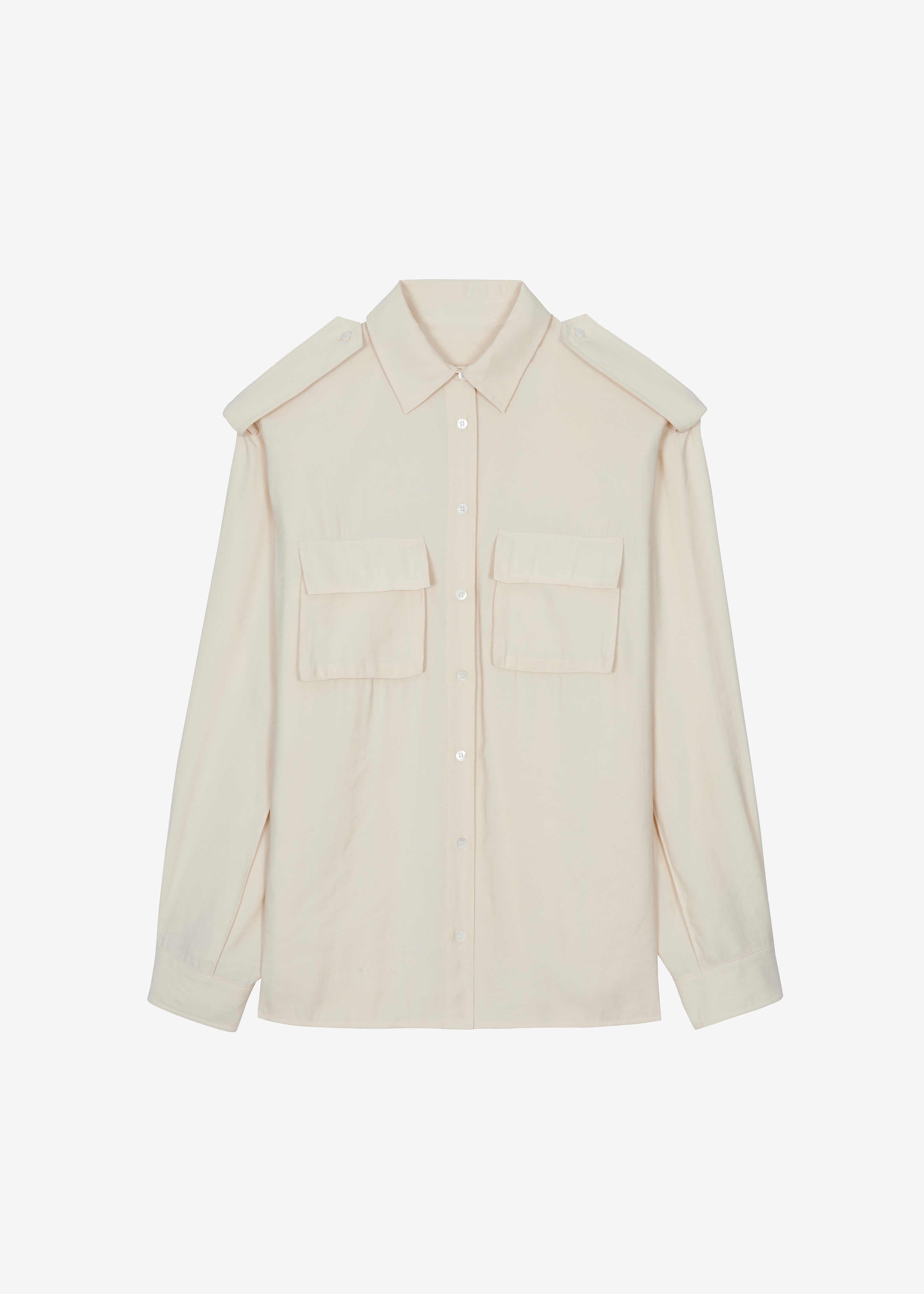 Marlon Button Up Shirt - Beige - 9