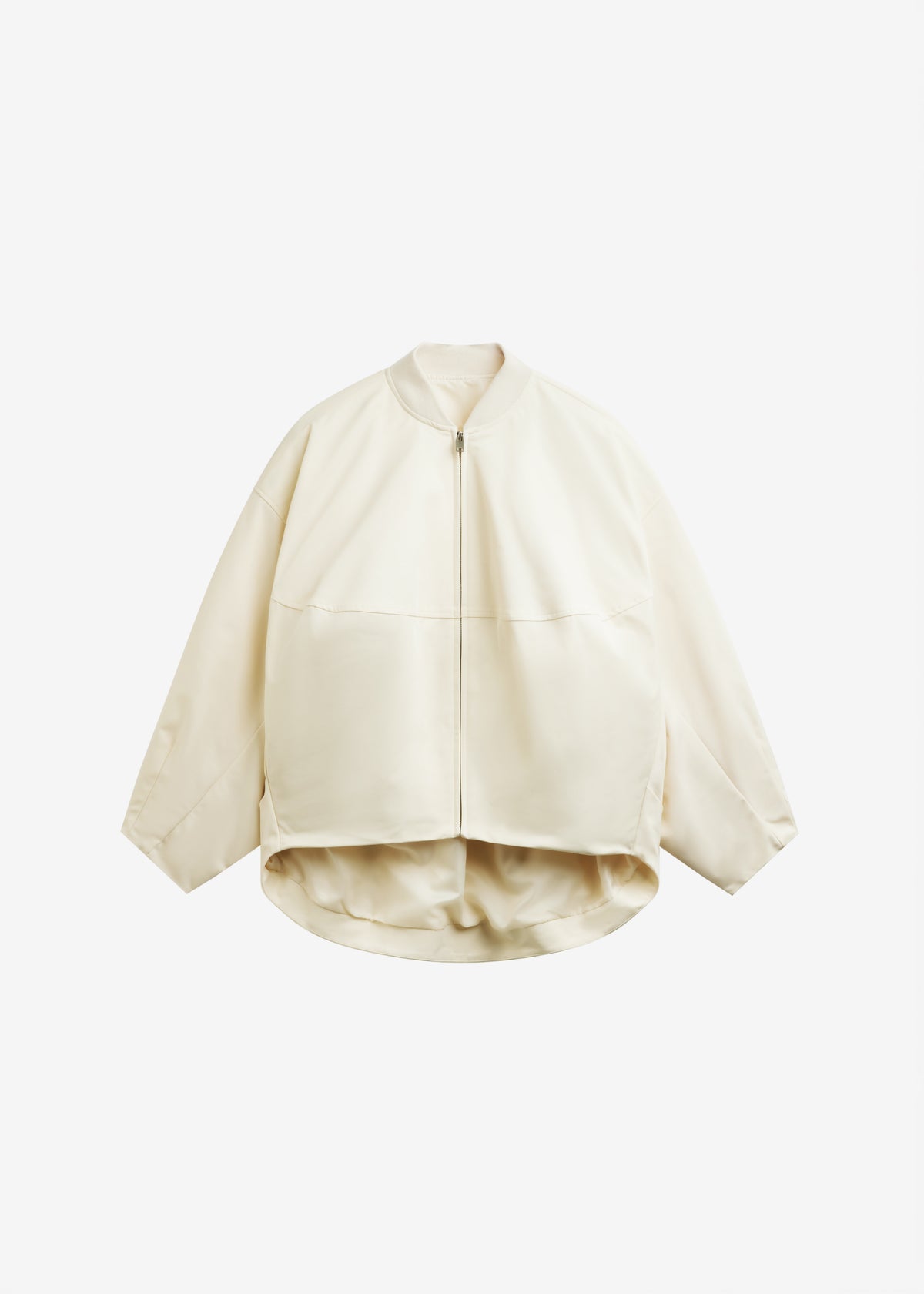 Marslev Cocoon Jacket - Cream - 8