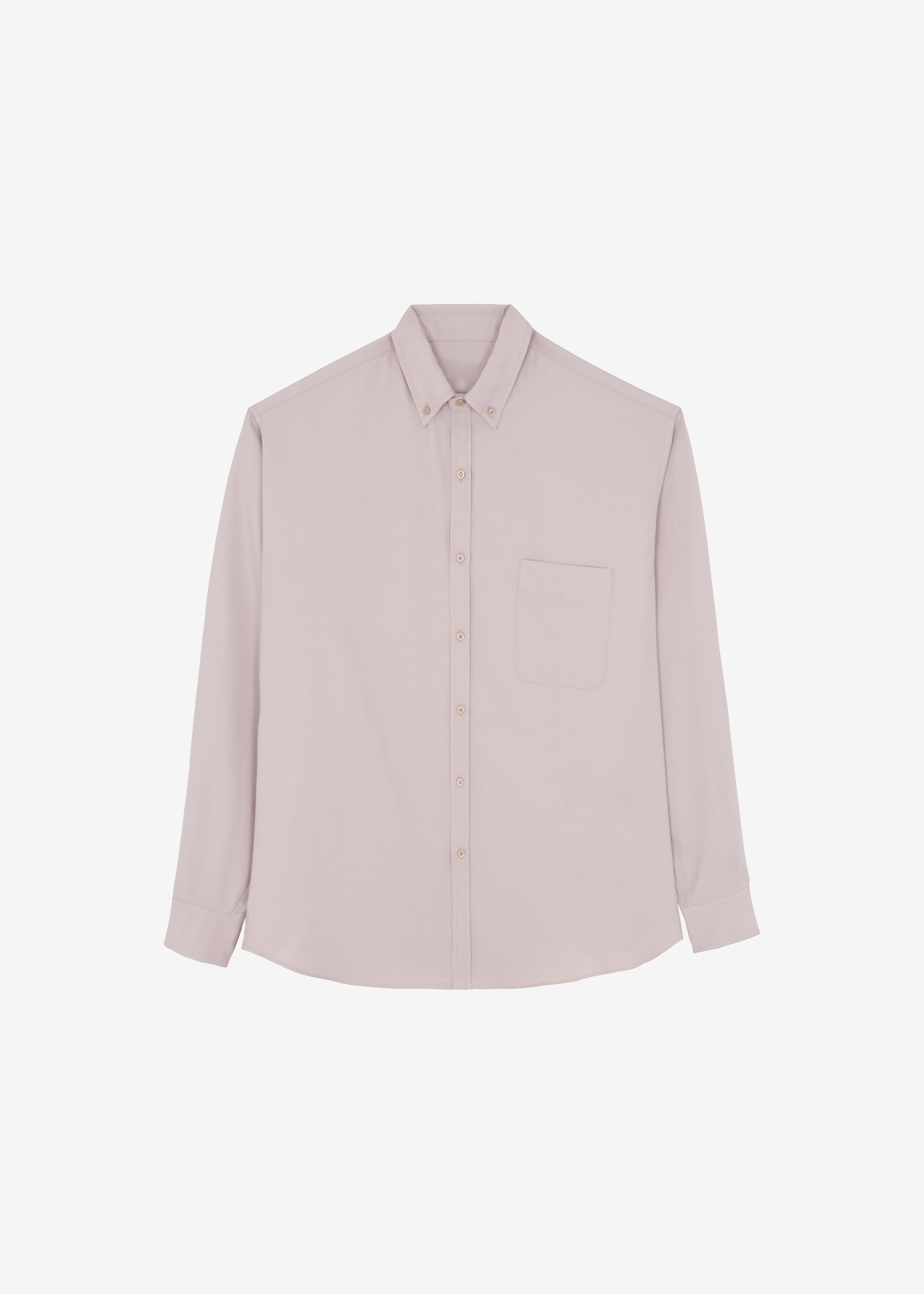 Mason Button Up Shirt - Light Peach - 8