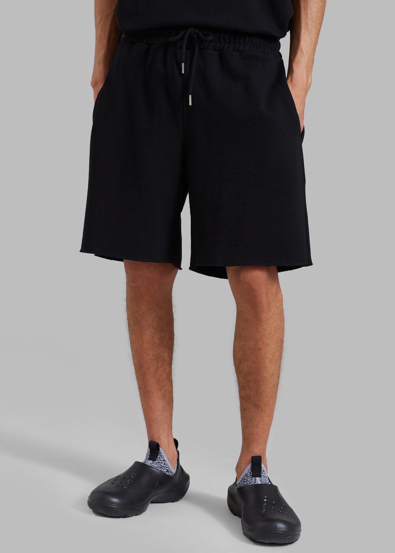 Mason Sweatshorts - Black - 1