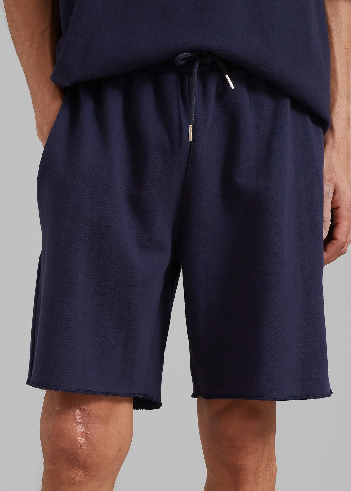 Mason Sweatshorts - Navy - 3