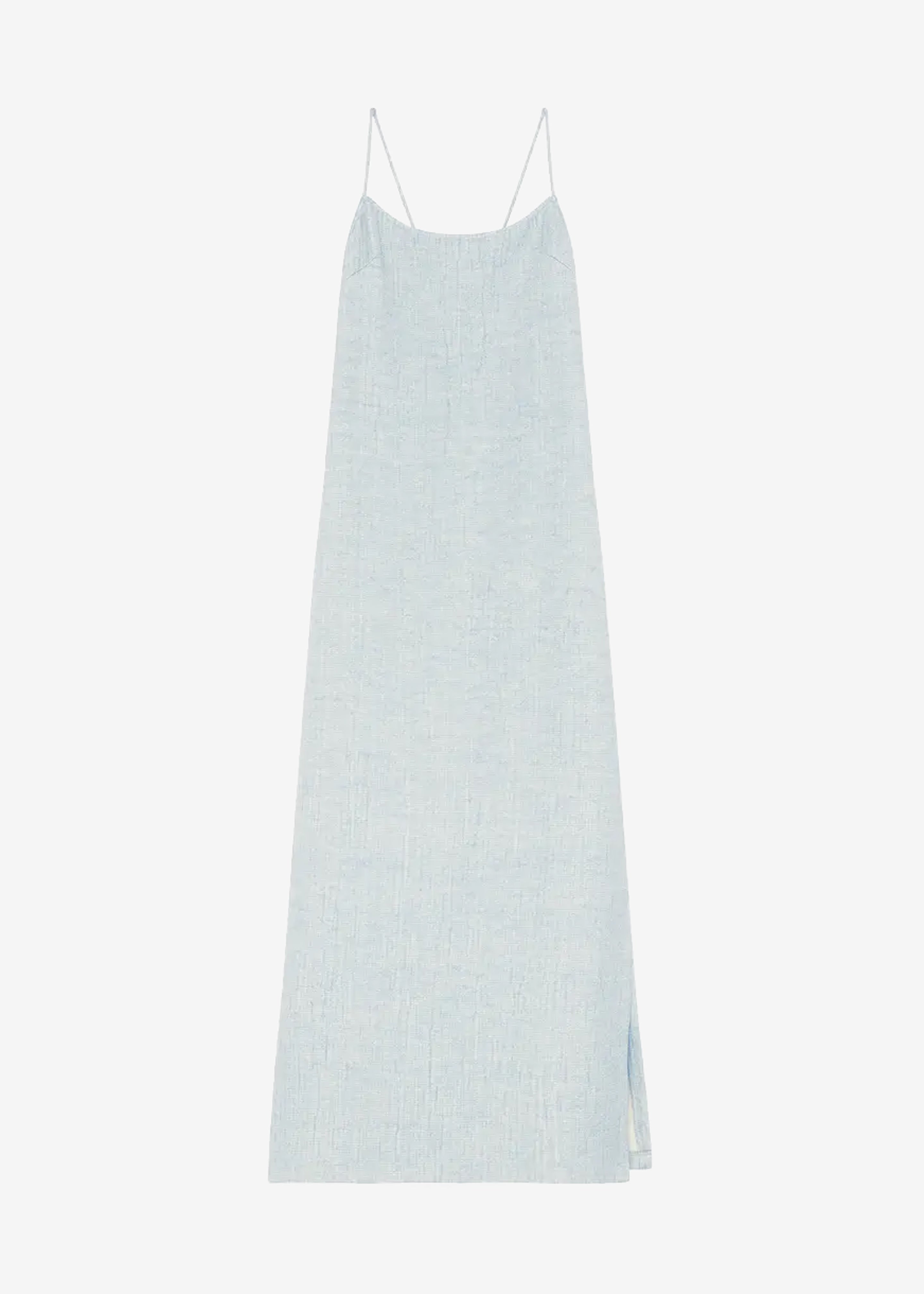 Matin Lucca Backless Dress - Pale Blue - 9