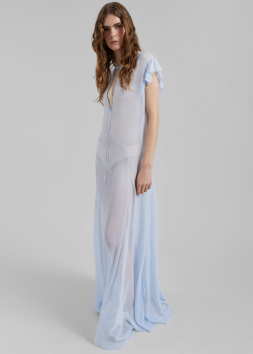 Matin Varese Full Length Dress - Iris - 1