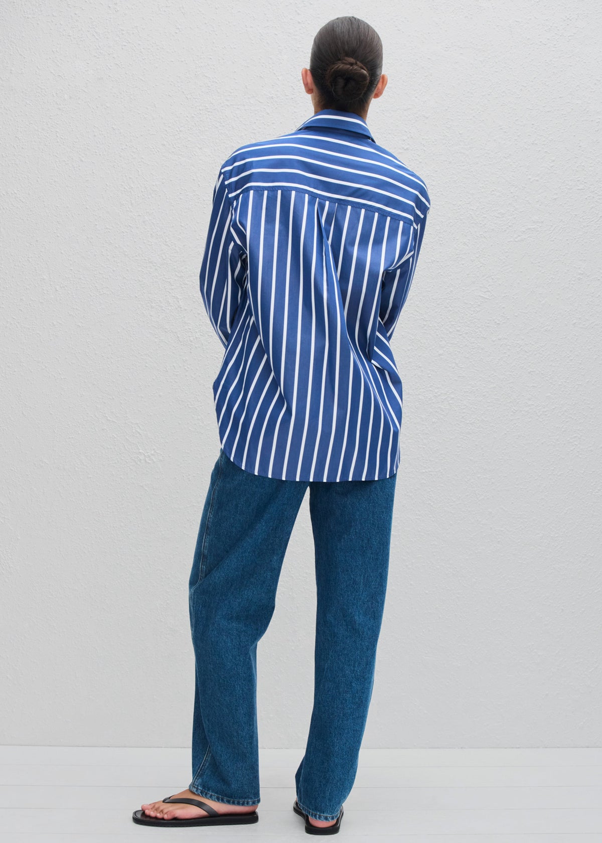 Matteau Classic Stripe Shirt - Marine Stripe - 6