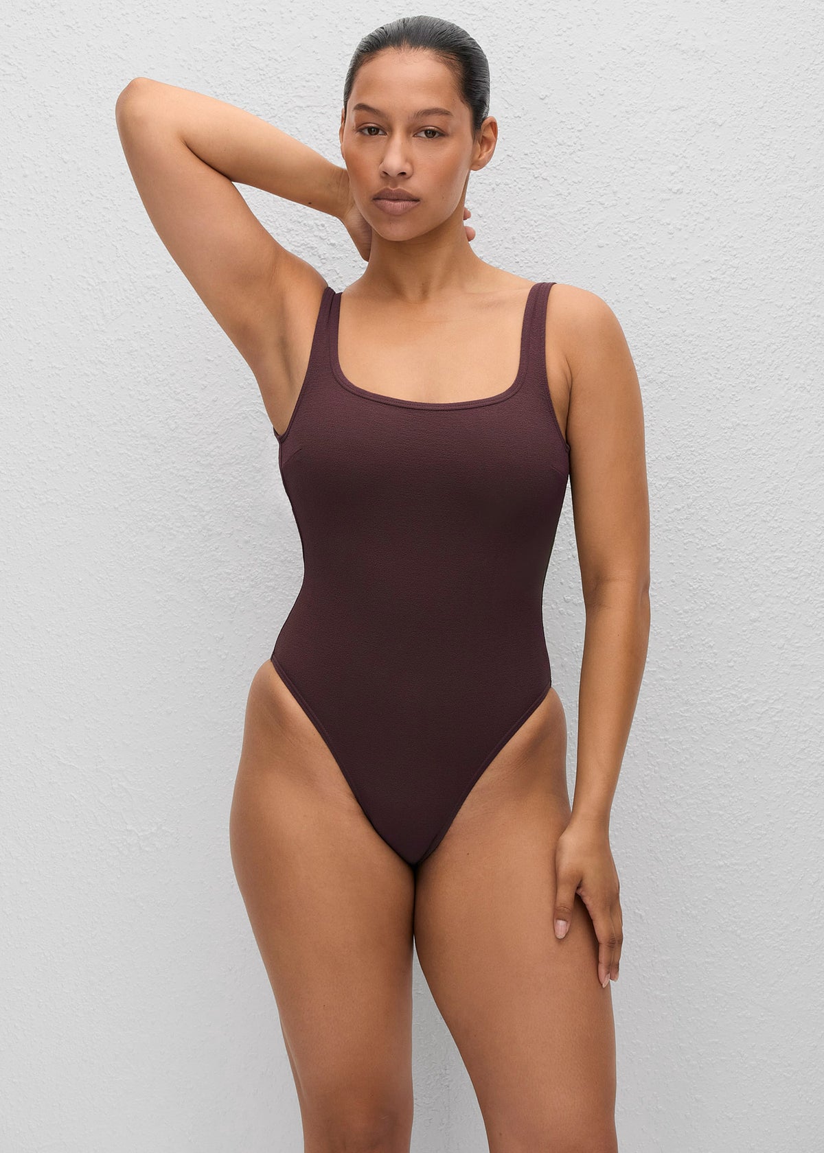 Matteau Nineties Maillot - Aubergine Crinkle - 4