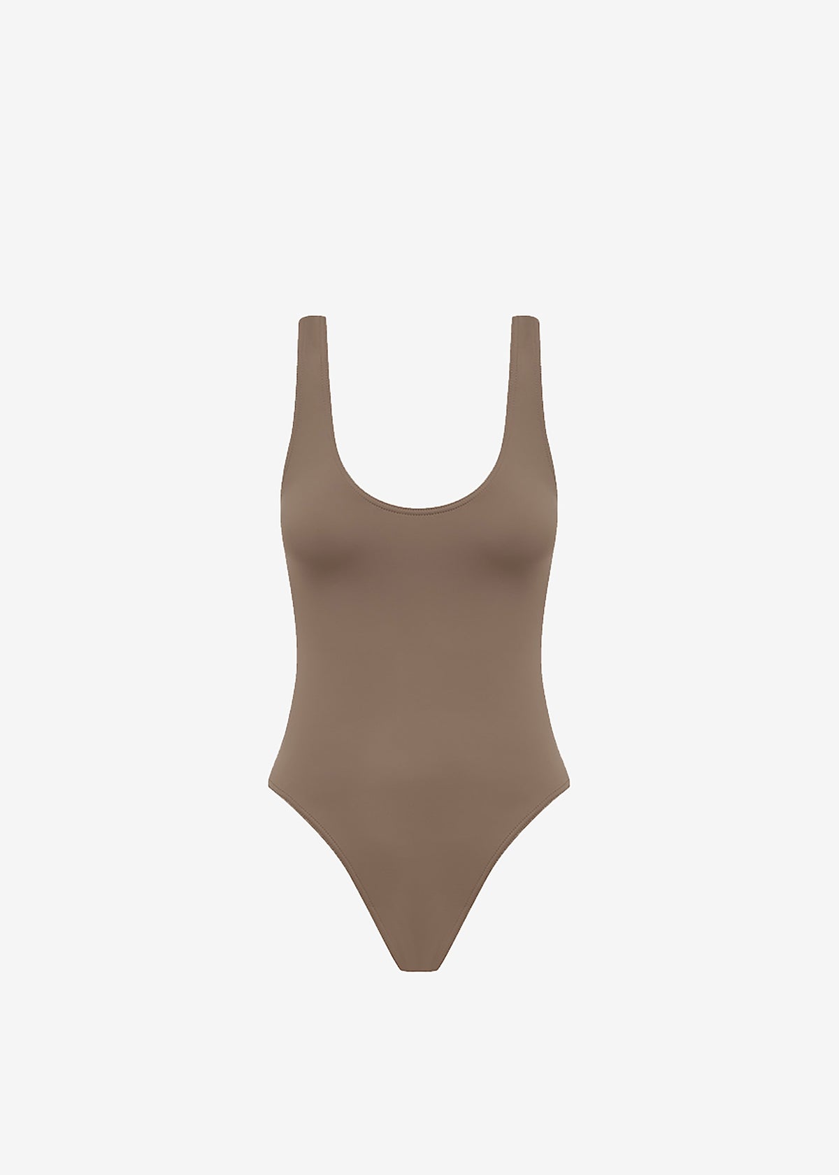 Matteau Racer Back Maillot - Clay - 5