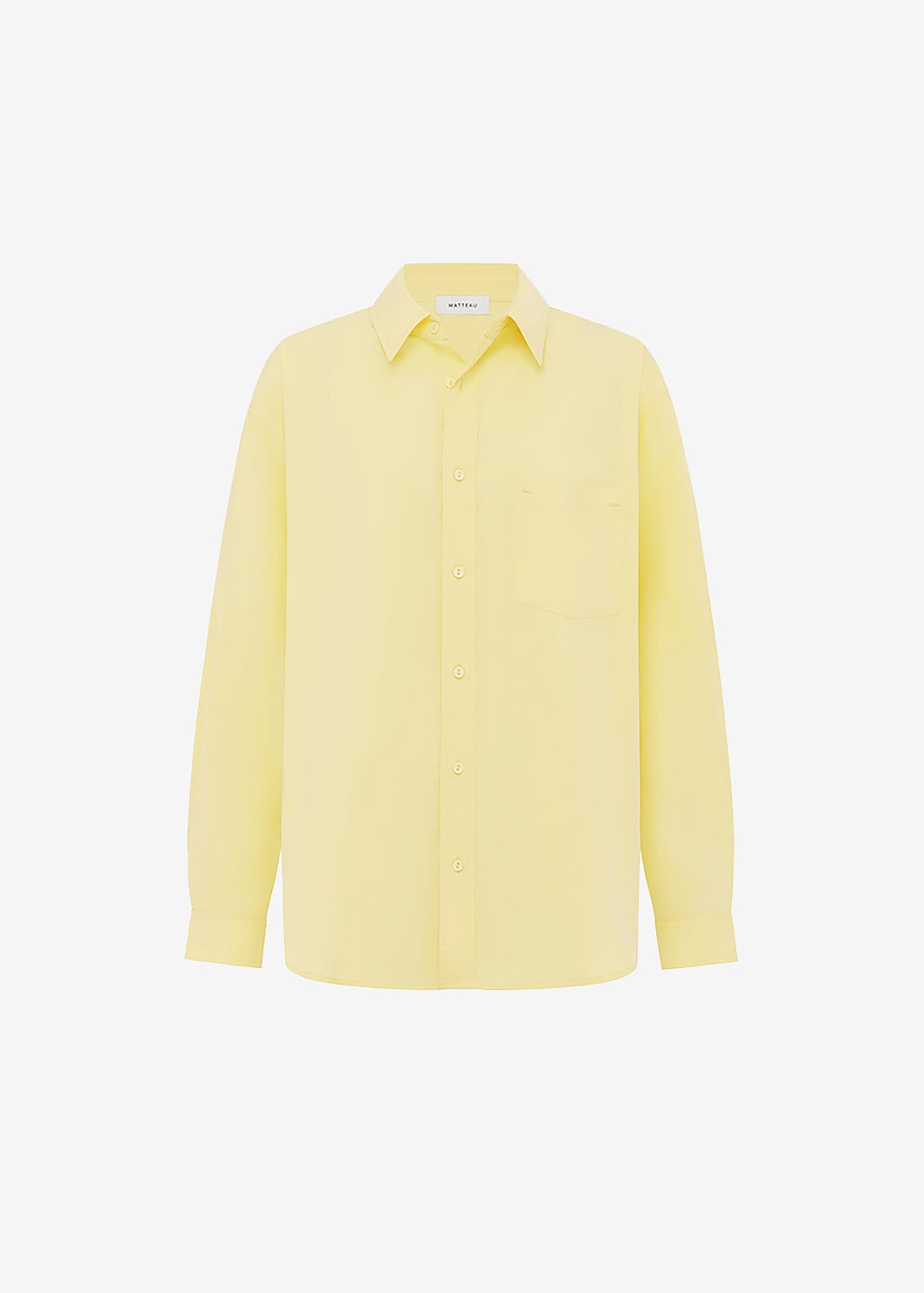 Matteau Relaxed Shirt - Limoncello - 9