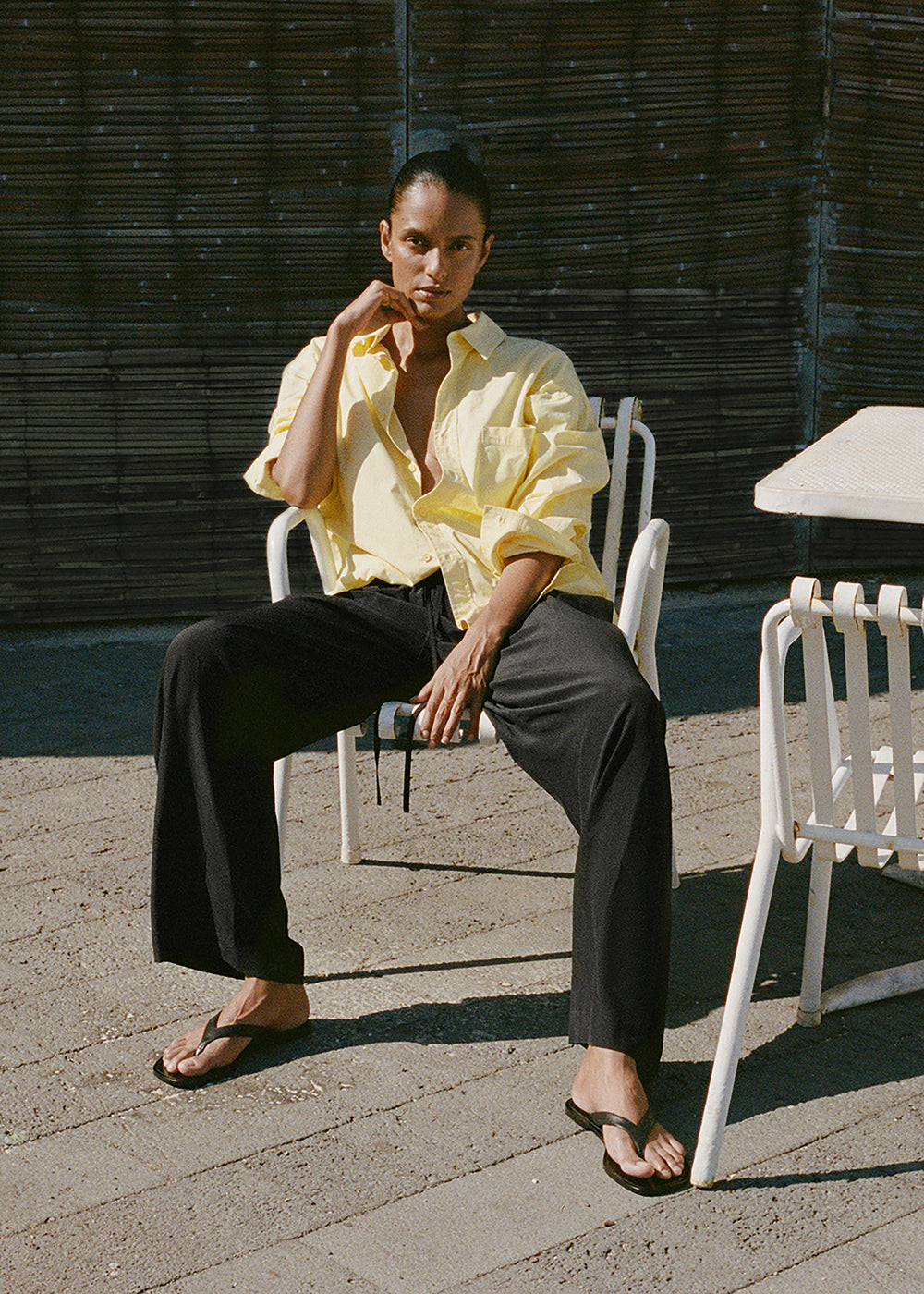Matteau Relaxed Shirt - Limoncello - 1